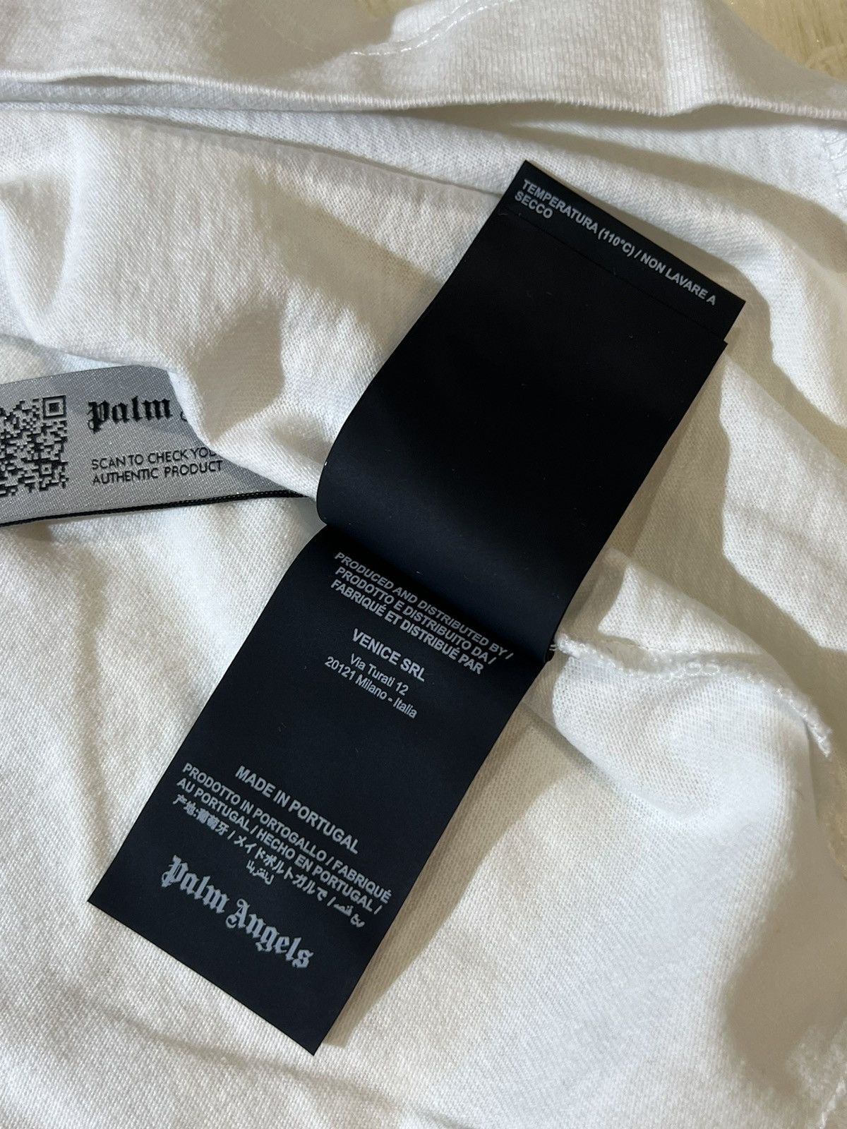 Palm Angels Palm Angels London Sprayed Logo Tee Size US XXL / EU 58 / 5 - 7 Thumbnail