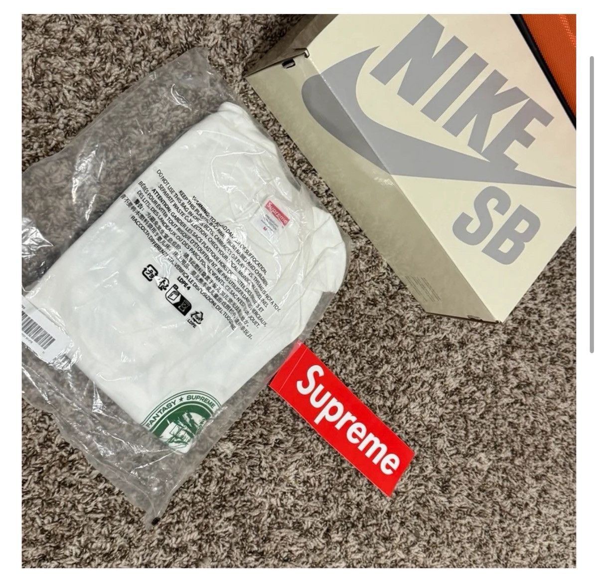 Supreme Supreme Devotion Tee Size Medium Brand New ! ! ! Size US M / EU 48-50 / 2 - 3 Thumbnail