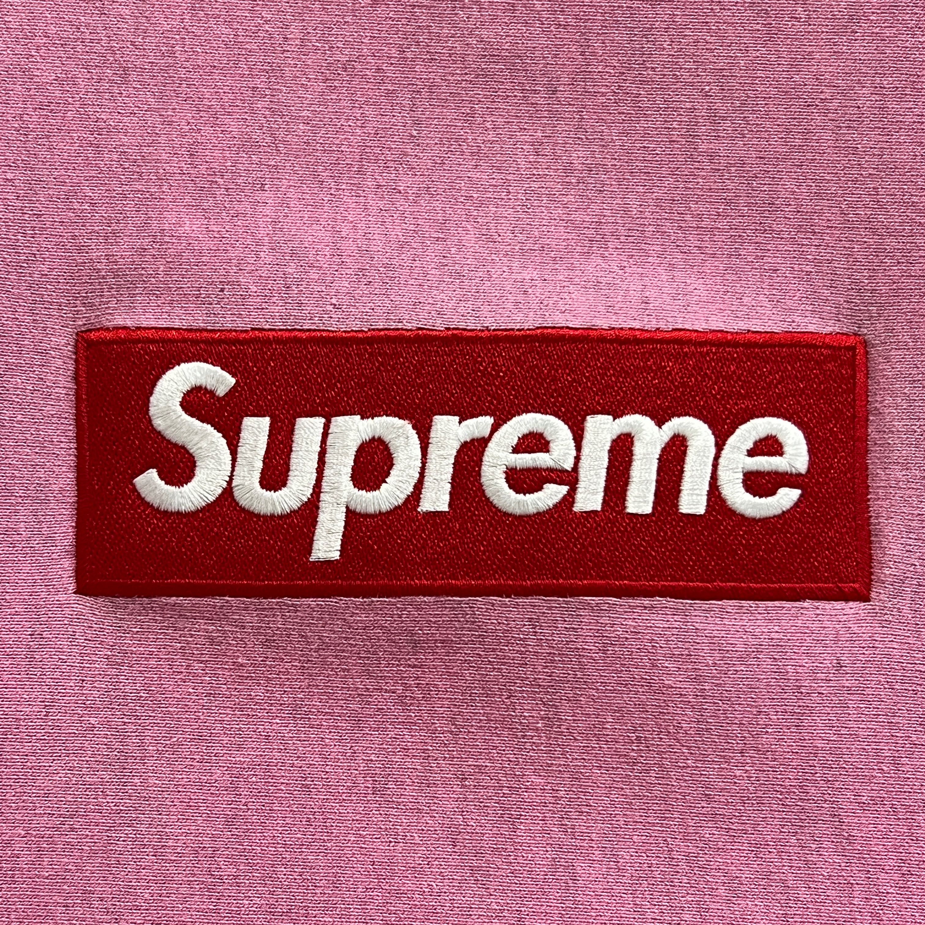 Supreme Supreme 15FW Box Logo CrewNeck Heather Pink Size US L / EU 52-54 / 3 - 3 Thumbnail