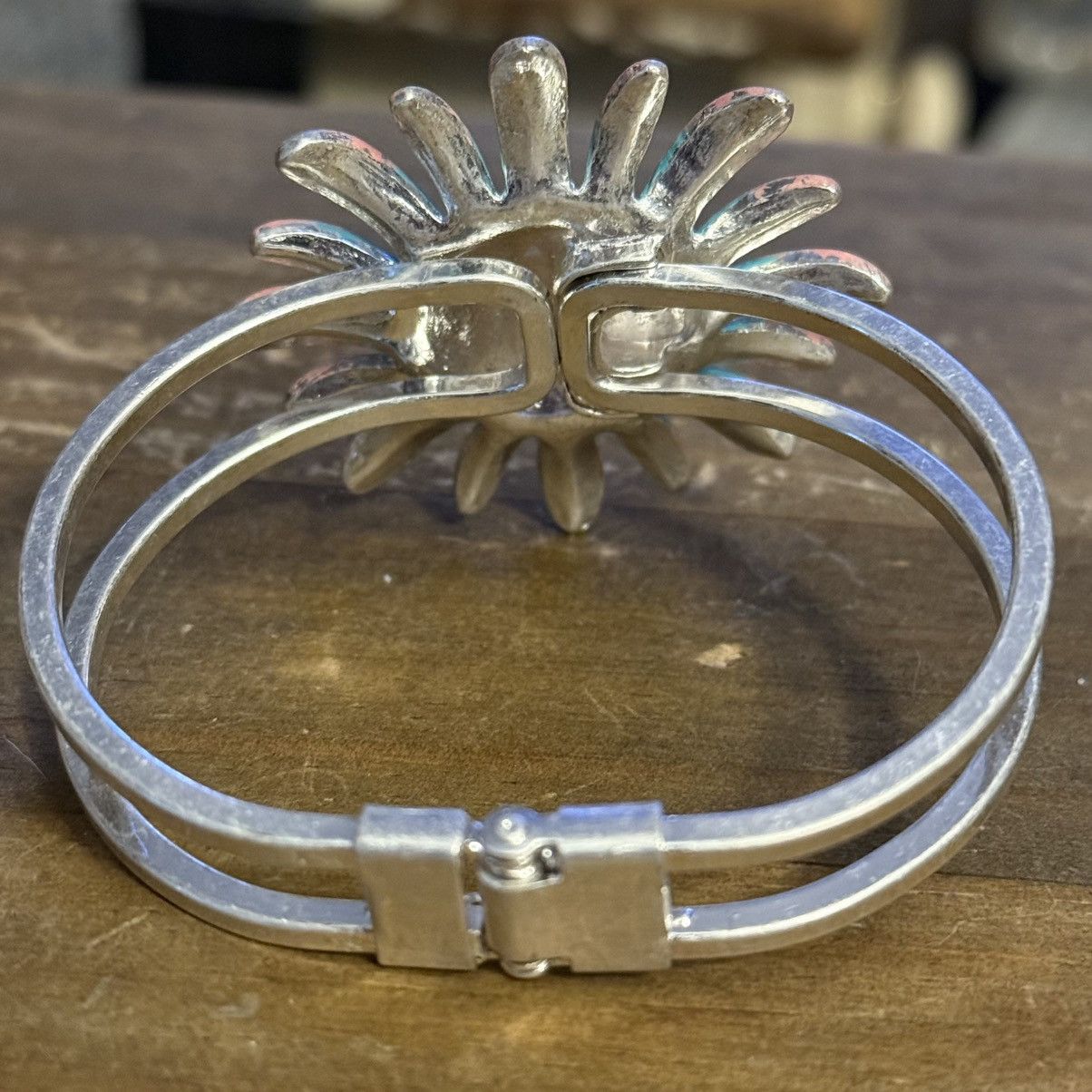 Other Silver tone floral multicolor sunflower bracelet set Size ONE SIZE - 4 Thumbnail