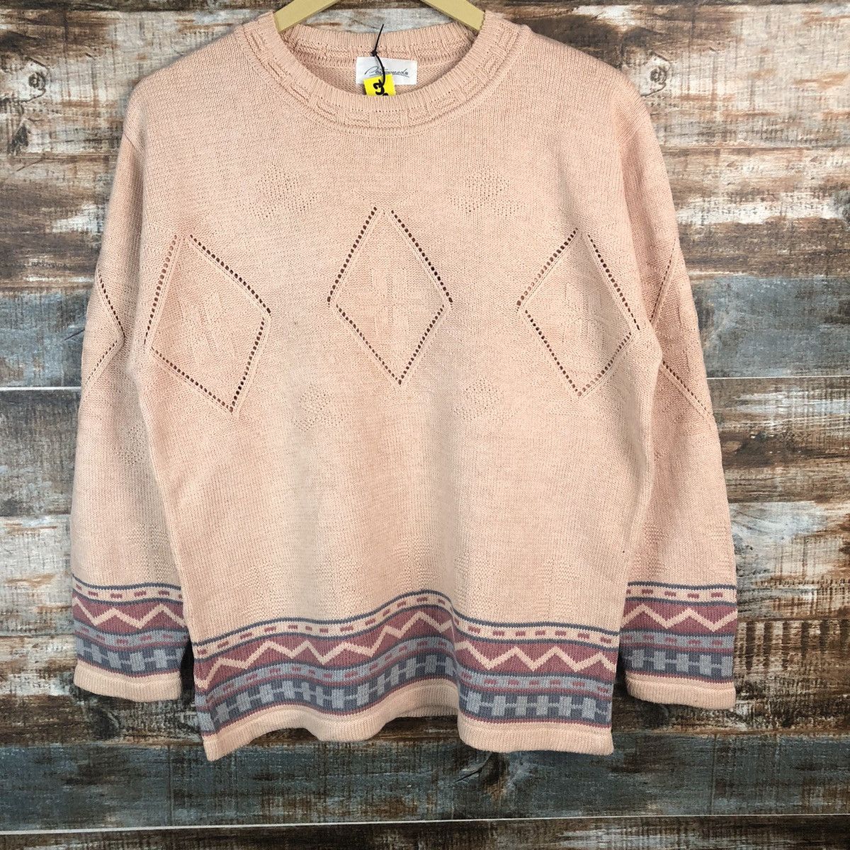 Homespun Knitwear Dey Stor Max vintage Pink Knitwear #A1862 Size M / US 6-8 / IT 42-44 - 3 Thumbnail