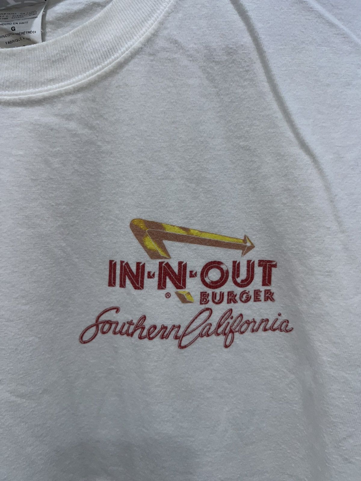 Vintage Vintage In-Out-Burger Southern California T-Shirt Size US L / EU 52-54 / 3 - 3 Thumbnail