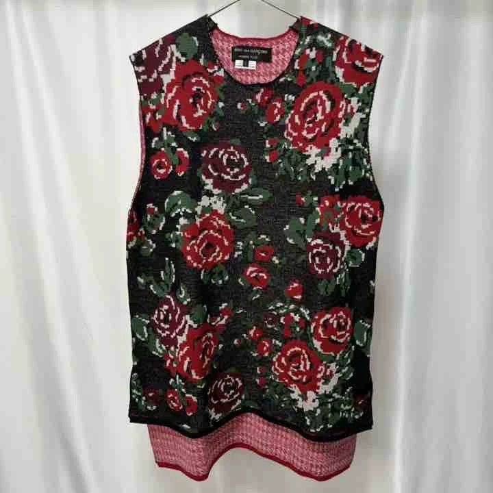 Comme des Garcons Comme Des Garcons Men's main line sweater vest Size US L / EU 52-54 / 3 - 1 Thumbnail