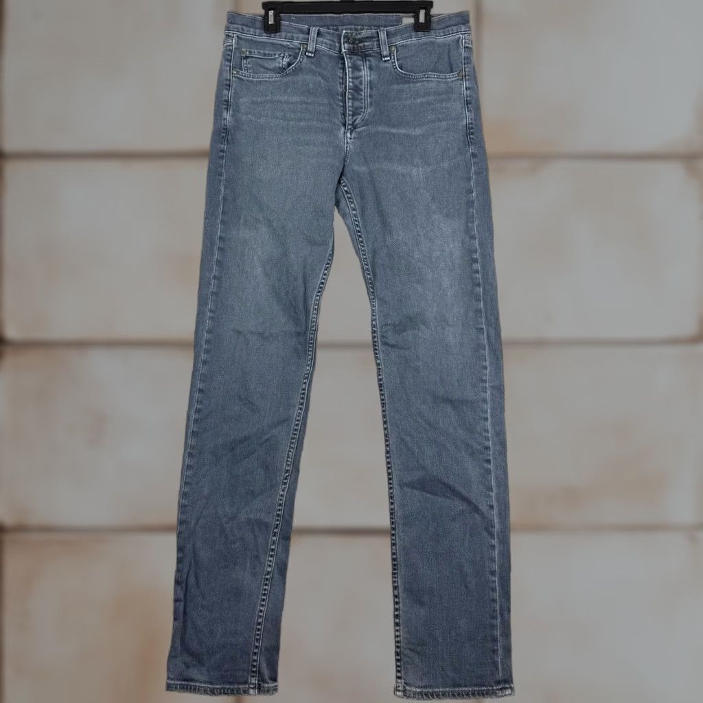 Rag & Bone rag & bone Jeans Men 33x33 Slim Stretch Denim Blue Skinny Regular 33 Inseam 33 Waist 33 Mens Size US 33 - 1 Thumbnail