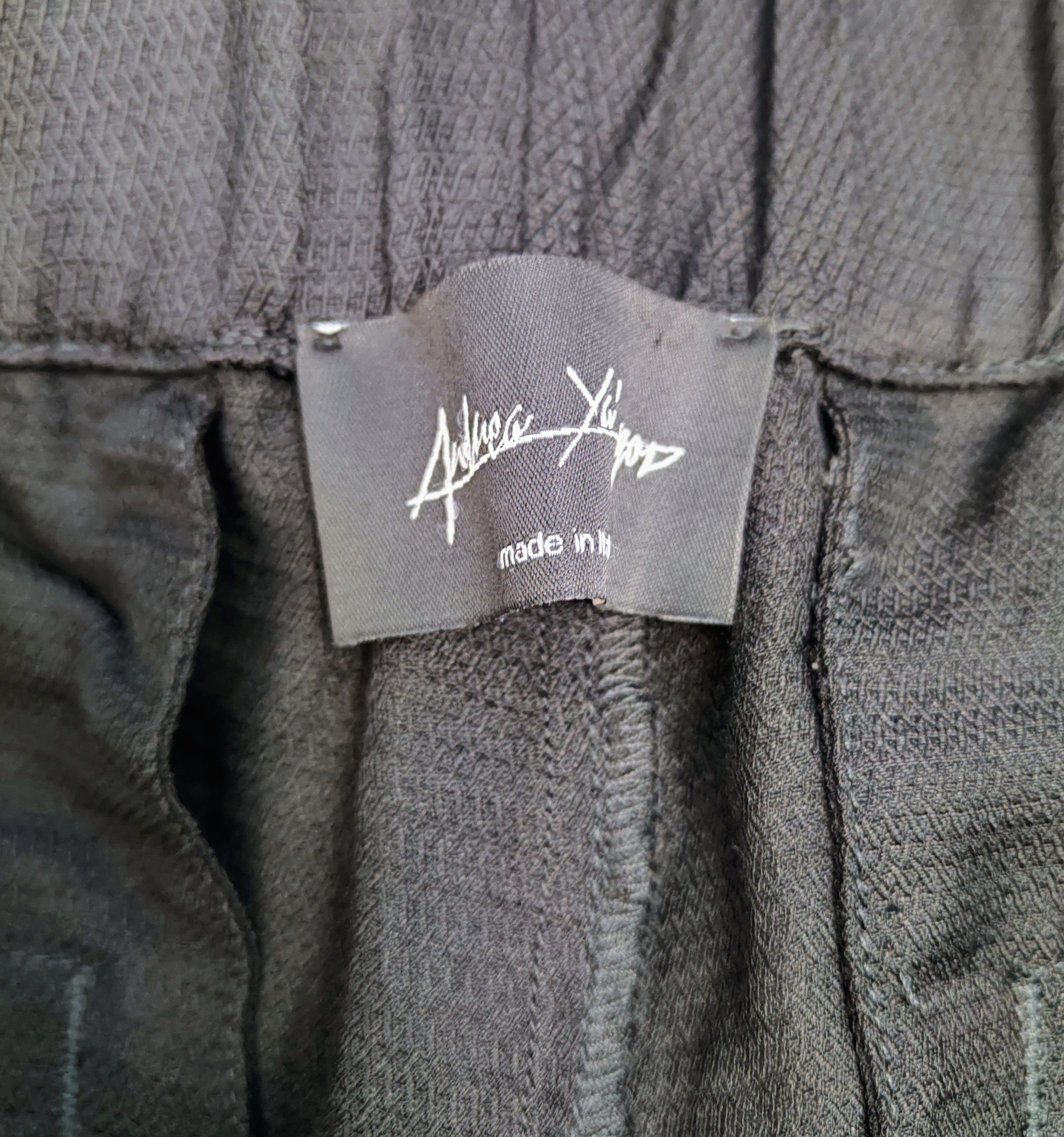Andrea Ya'aqov Drawstring anatomical pants.Like Ziggy Chen or Uma Wang Size US 32 / EU 48 - 8 Thumbnail