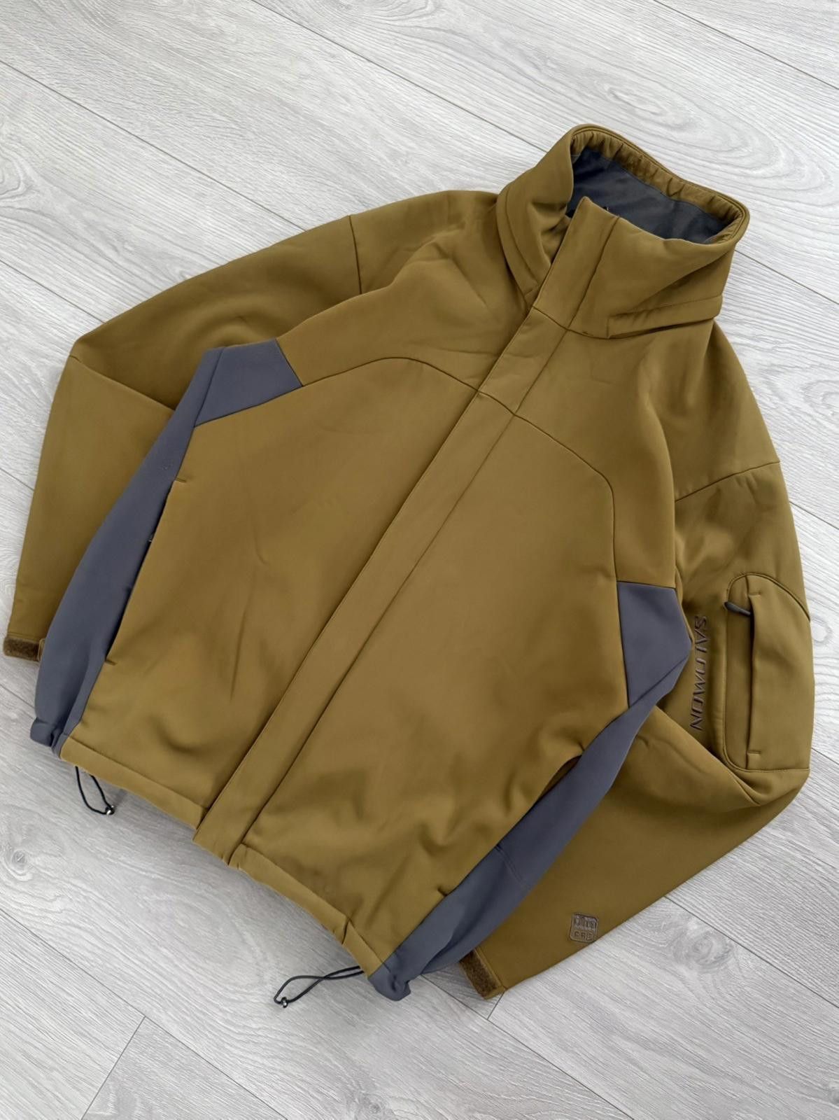 Salomon Salomon 00s Technical Waterproof Panelled Fleece Line Jacket Size US L / EU 52-54 / 3 - 5 Thumbnail