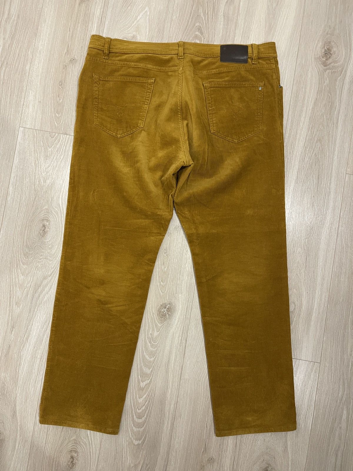 Pierre Cardin Pierre cardin corduroy mustard pants beige W44 Size US 44 / EU 60 - 4 Thumbnail