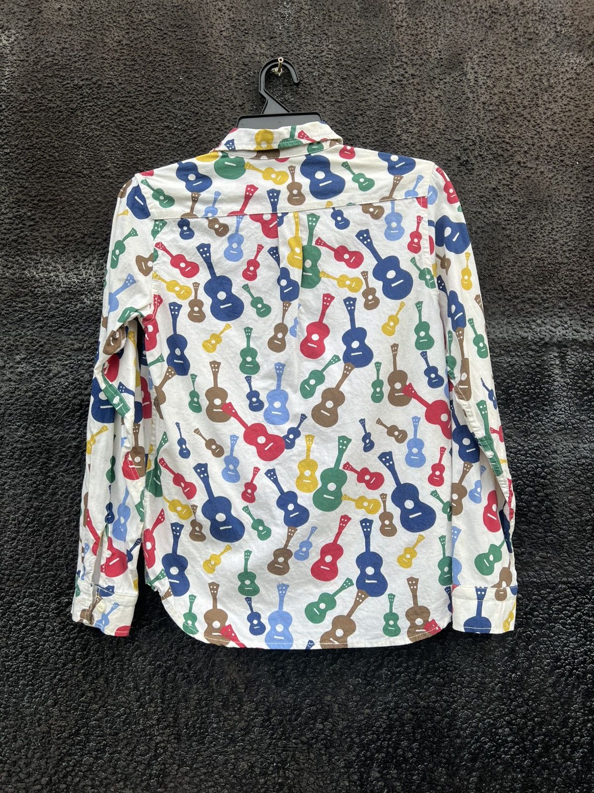go slow caravan 2000s Go Slow Caravan Psychedelic Guitar Color Shirt Size US XS / EU 42 / 0 - 6 Thumbnail