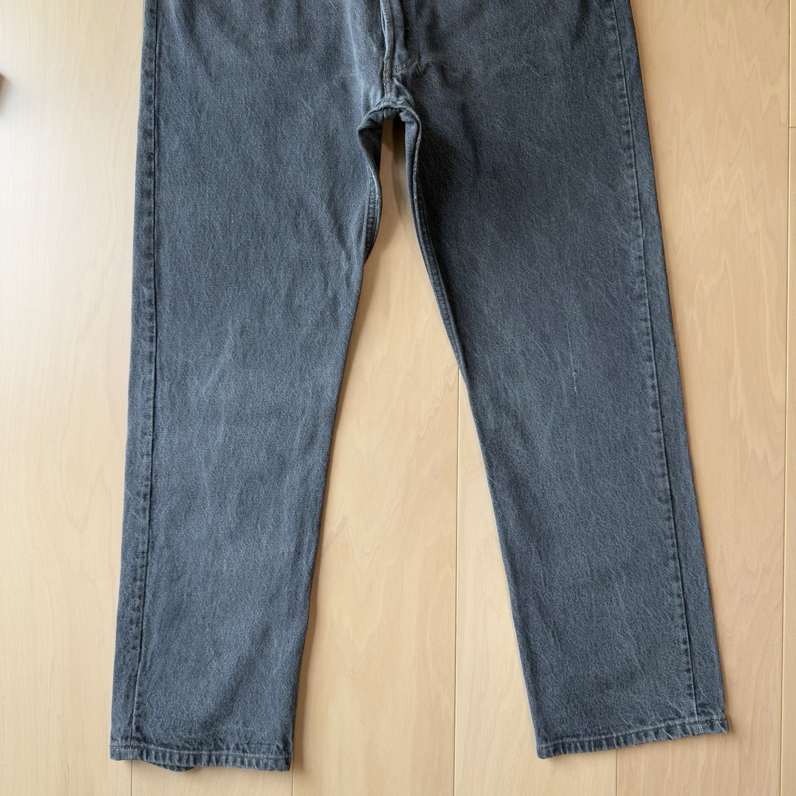 Levi's × Vintage Vintage Levis 501 Jeans 36 Black 80s Made in USA Workwear Size US 36 / EU 52 - 4 Thumbnail