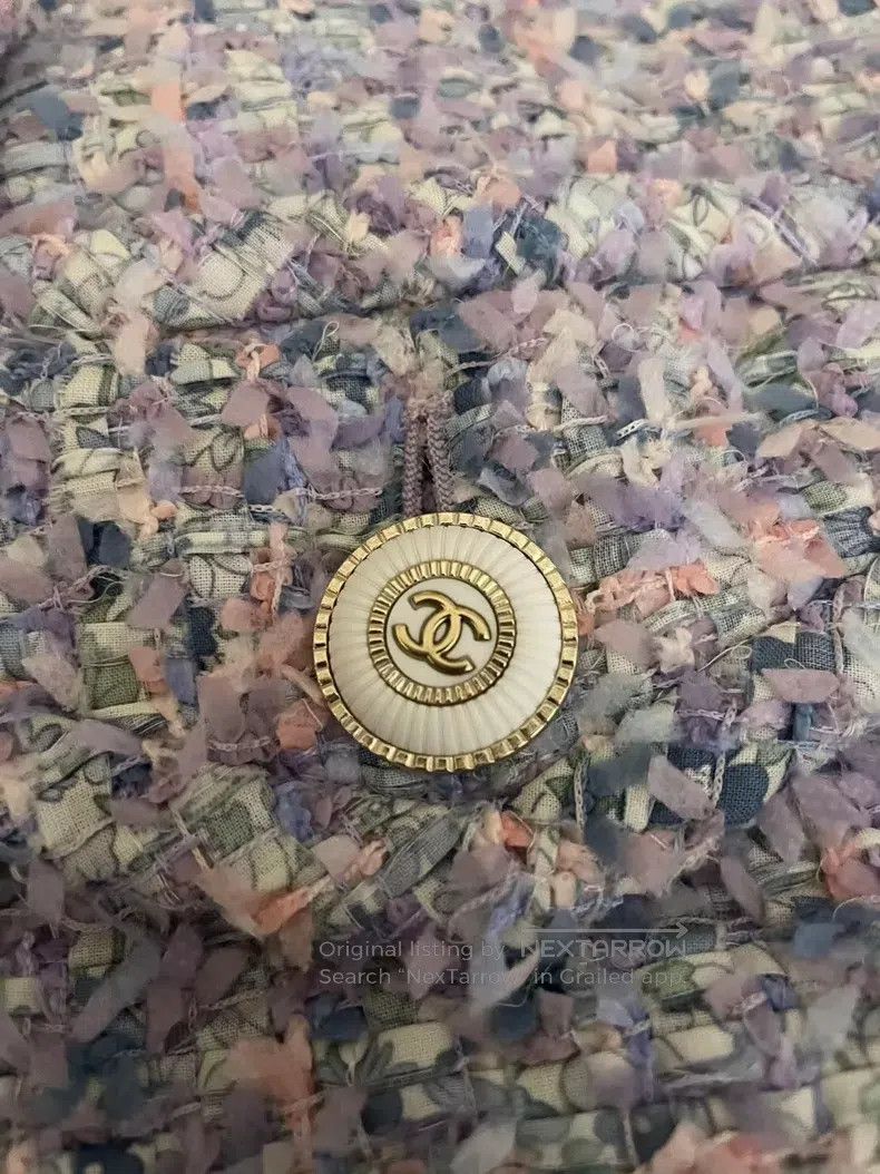 Chanel Chanel Lavender purple silhouette jacket Size XXS / US 00 / IT 34 - 4 Thumbnail