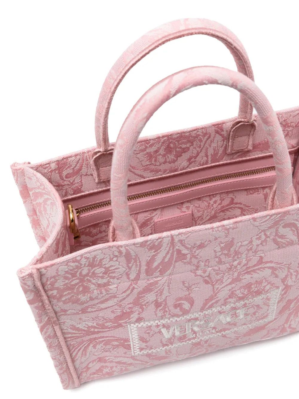 Versace o1y0226 Size : OS / Logo Tote Bag in Pink Size ONE SIZE - 5 Thumbnail