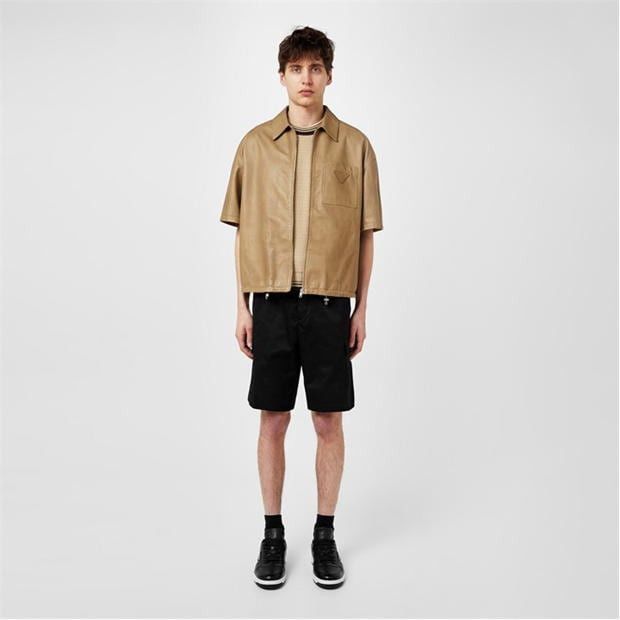 Prada PRADA Nappa Leather Shirt Size US M / EU 48-50 / 2 - 5 Thumbnail