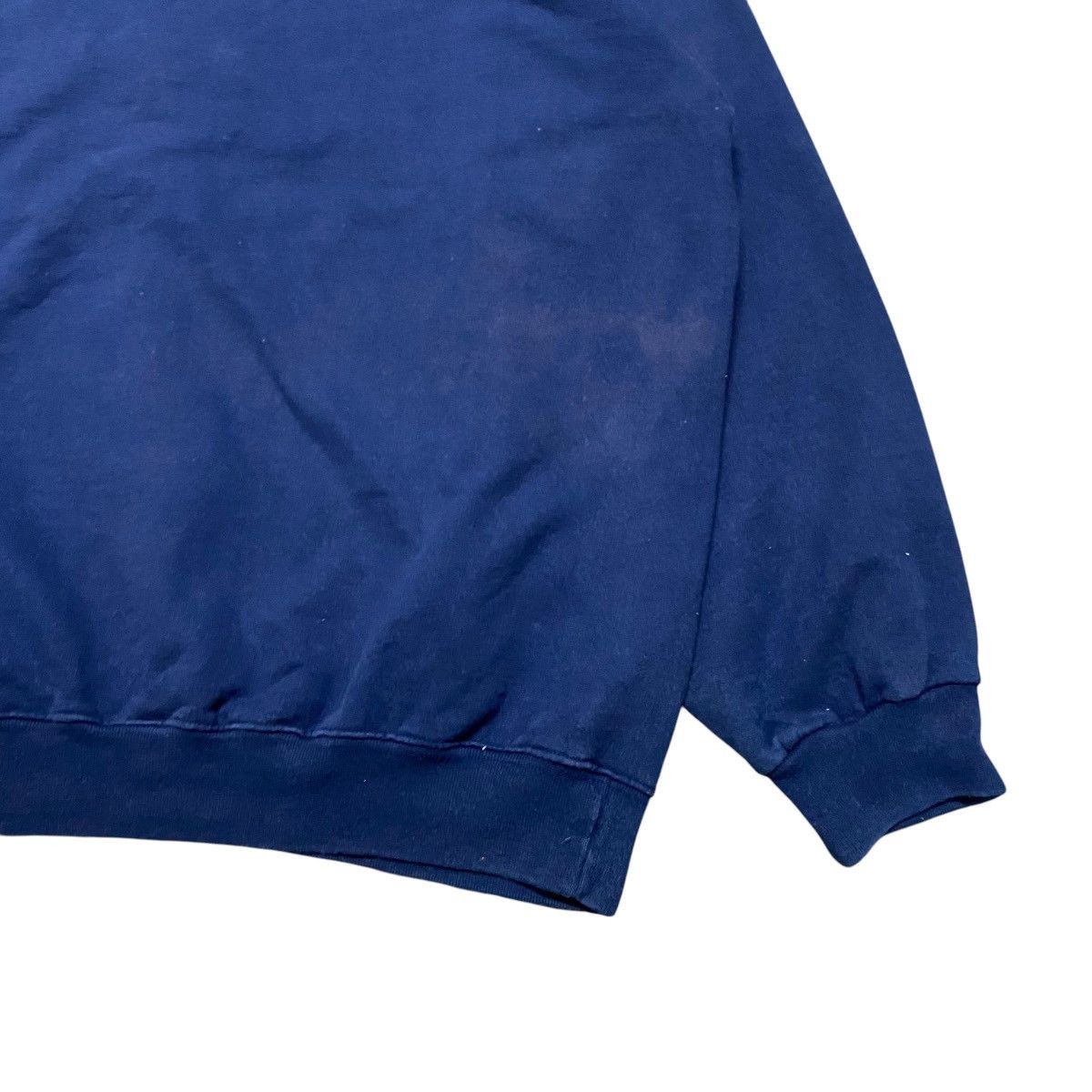 Vintage Vintage 90s Nike Sweatshirt Boxy Navy Blue Size US L / EU 52-54 / 3 - 9 Thumbnail
