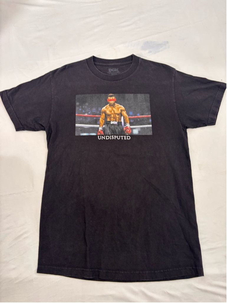 DGK Men's DGK Mike Tyson Undisputed Graphic T-Shirt Black Size M Size US M / EU 48-50 / 2 - 2 Thumbnail