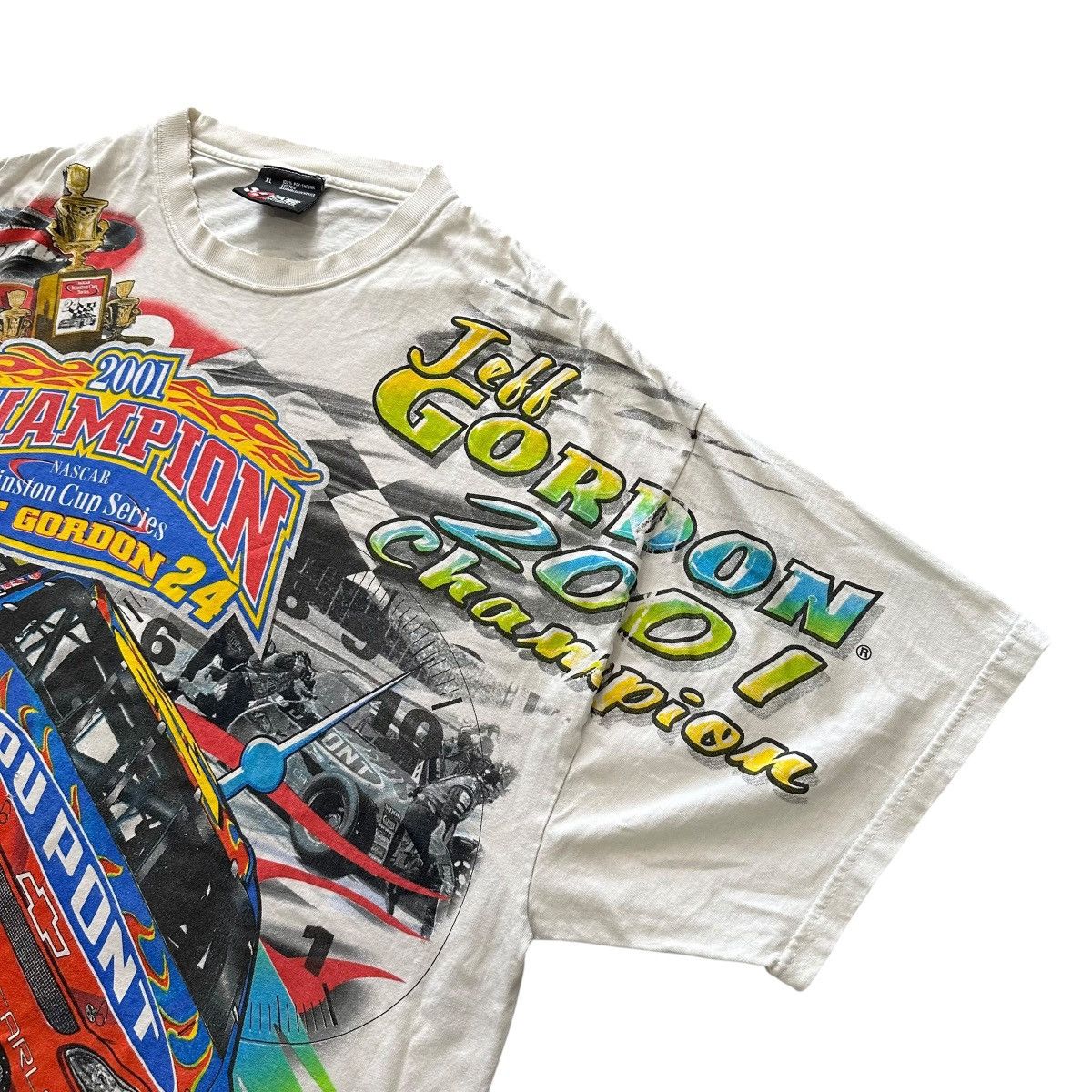 Chase Authentics Chase authentic Jeff Gordon 2006 AOP Nascar graphic tshirt Size US XL / EU 56 / 4 - 3 Thumbnail