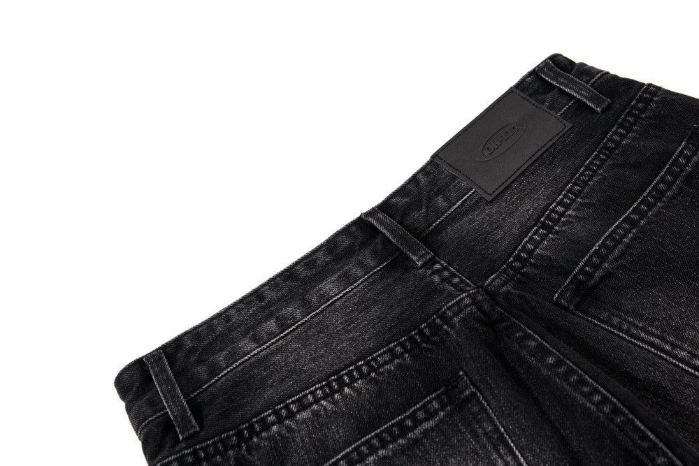 Vintage Retro punk washed men's casual loose distressed jeans Size US 32 / EU 48 - 5 Thumbnail