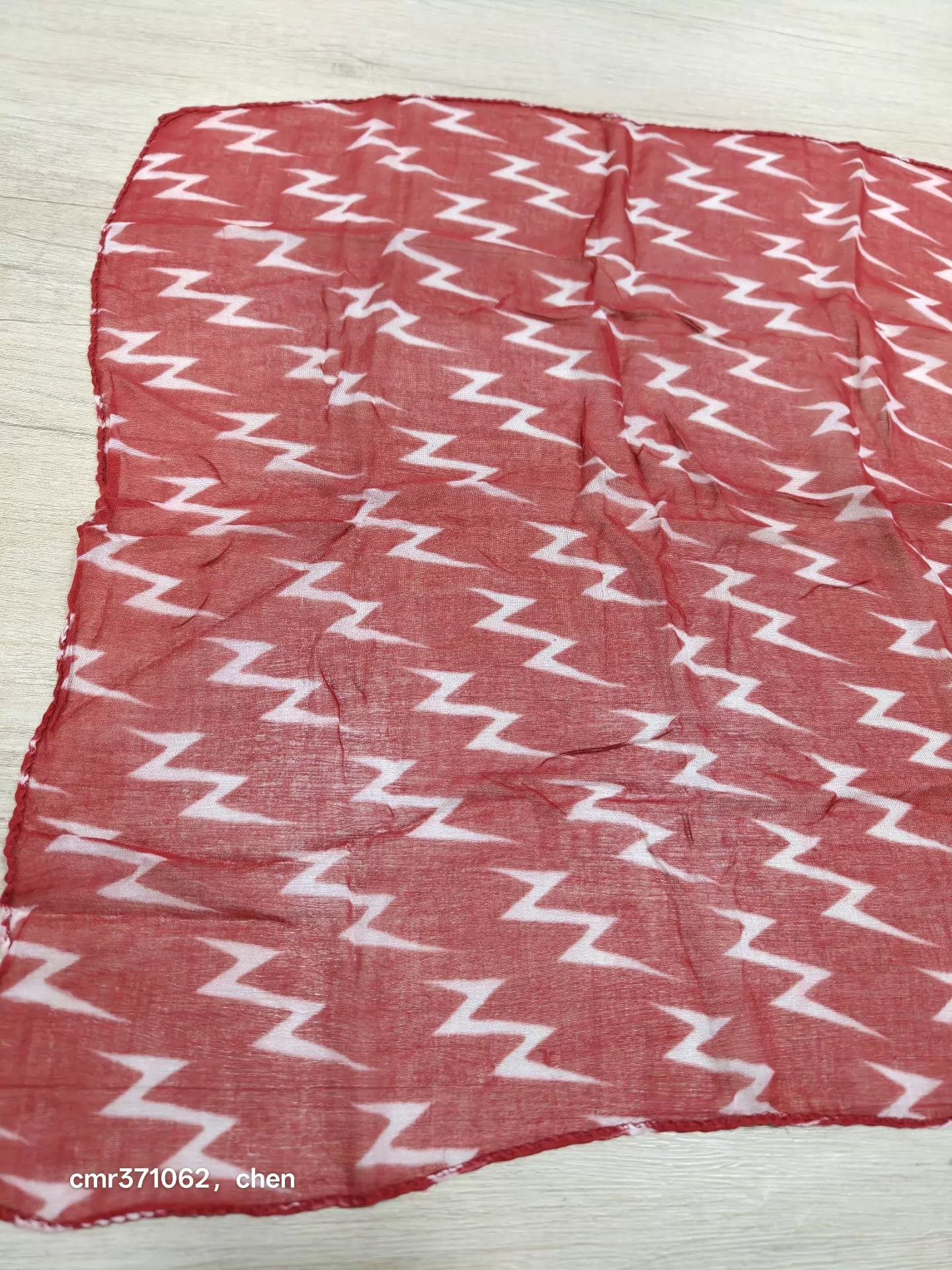 Visvim visvim 17ss lightning stole N.D Resist Italy 54x54 Rare Size ONE SIZE - 4 Thumbnail