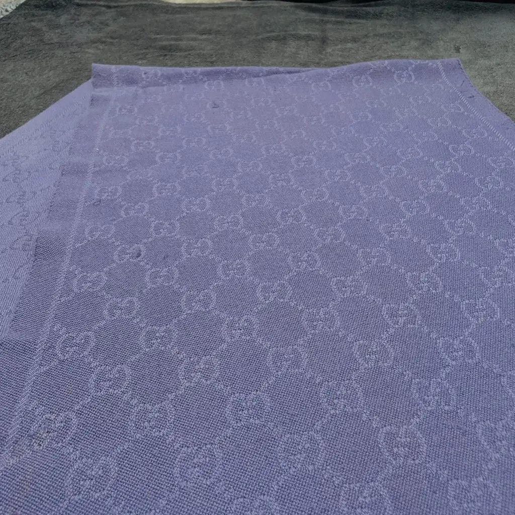 Gucci Gucci Wool Monogram Scarf Measurements: Onesize Size ONE SIZE - 3 Thumbnail