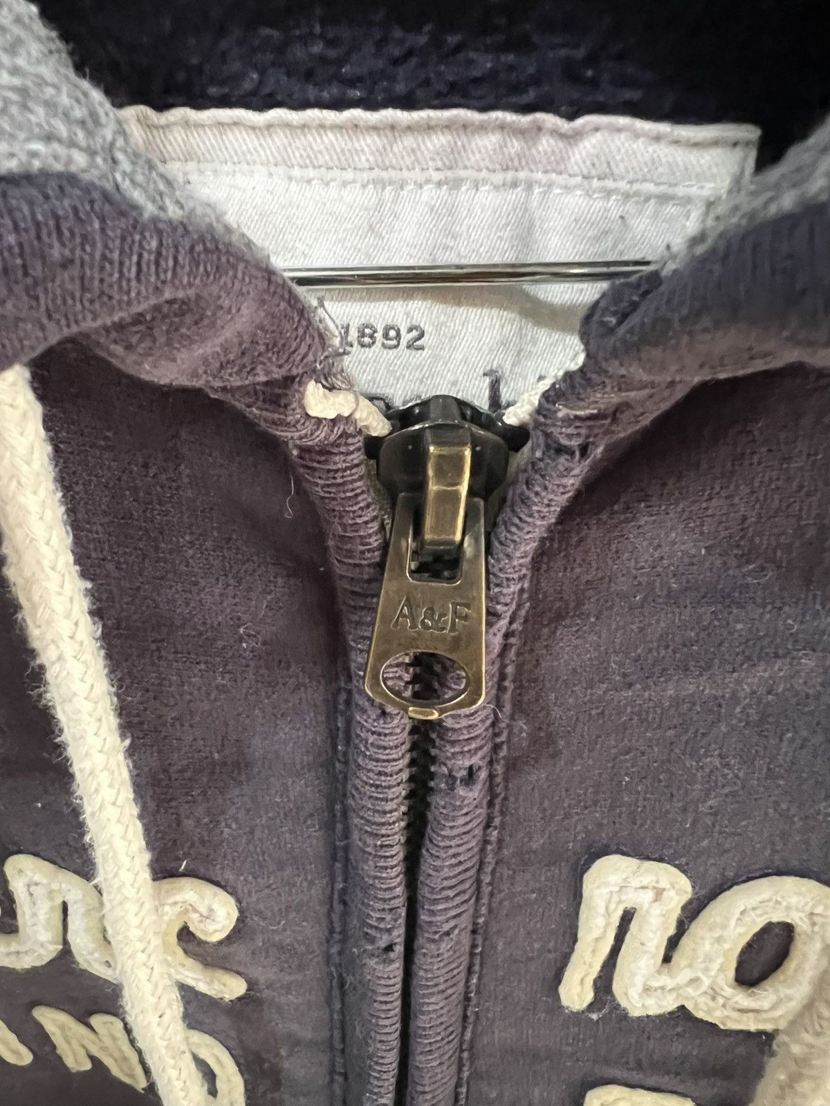 Abercrombie & Fitch 🔥Vintage Abercrombie & Fitch Zipper Hoodie Size US L / EU 52-54 / 3 - 12 Thumbnail