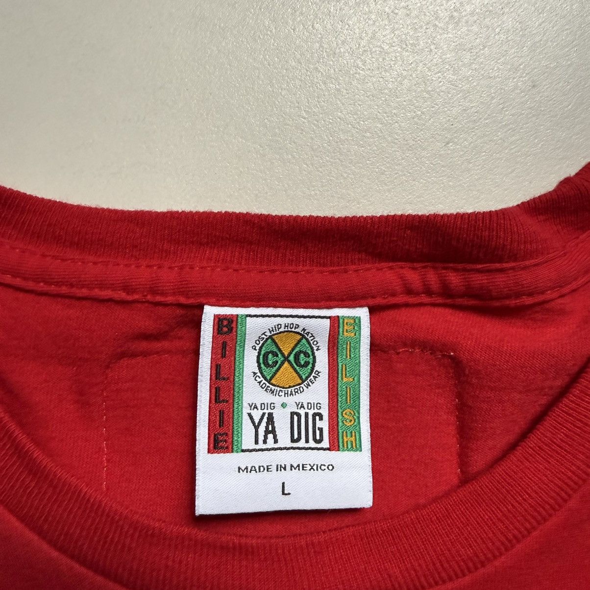 Billie Eilish × Cross Colours Cross Colours x Billie Eilish Ya Dig Tee Size US L / EU 52-54 / 3 - 7 Thumbnail