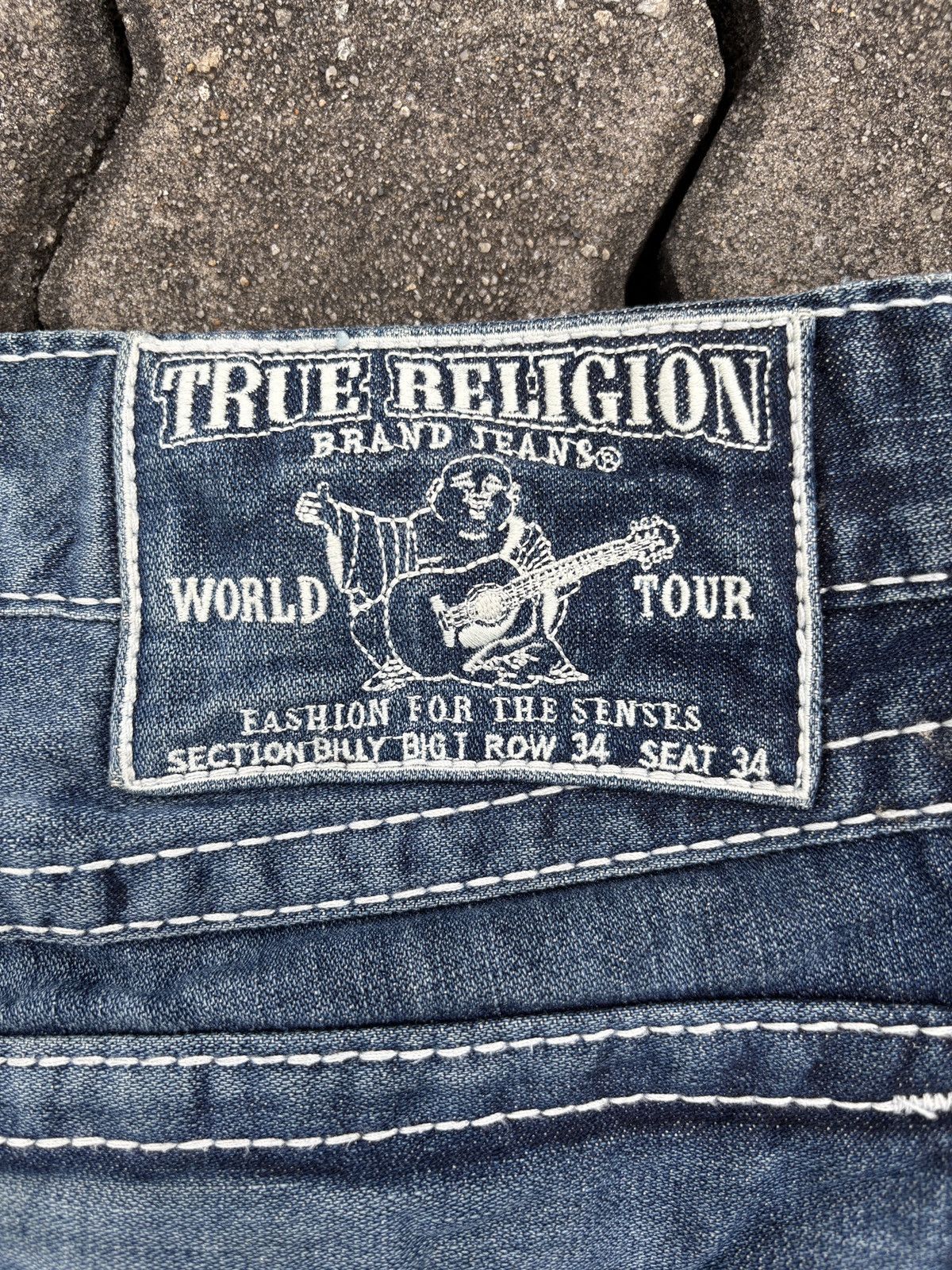True Religion Vintage True Religion Flared Denim Jeans Size US 36 / EU 52 - 9 Thumbnail