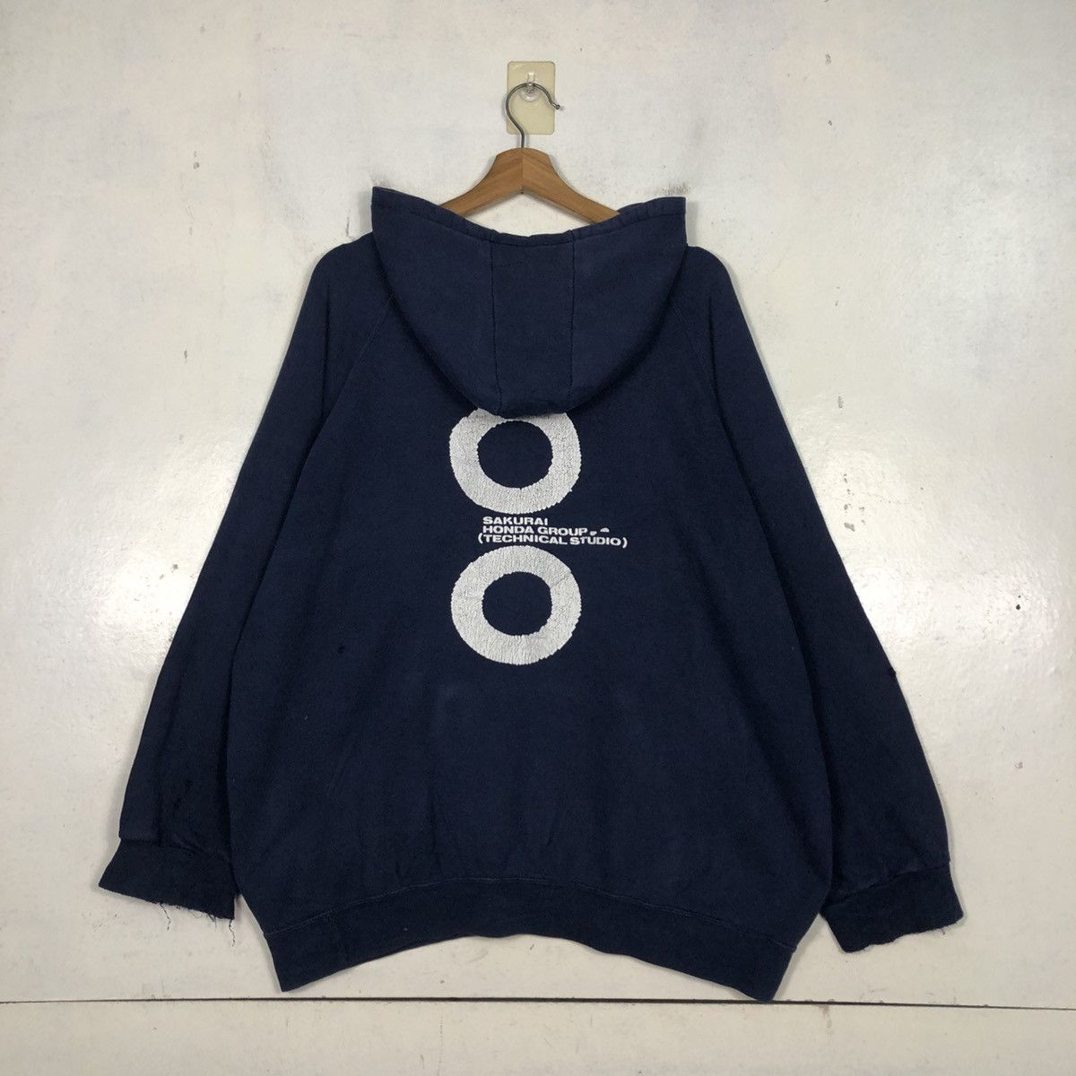Japanese Brand 📌Vintage Hoodie Honda Group Sakurai Logo Racing Size US M / EU 48-50 / 2 - 10 Thumbnail