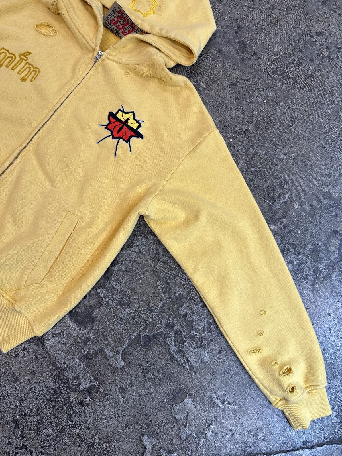 murd333r.fm Murd333r.fm Special Ops Yellow Zip Up Size US XL / EU 56 / 4 - 4 Thumbnail