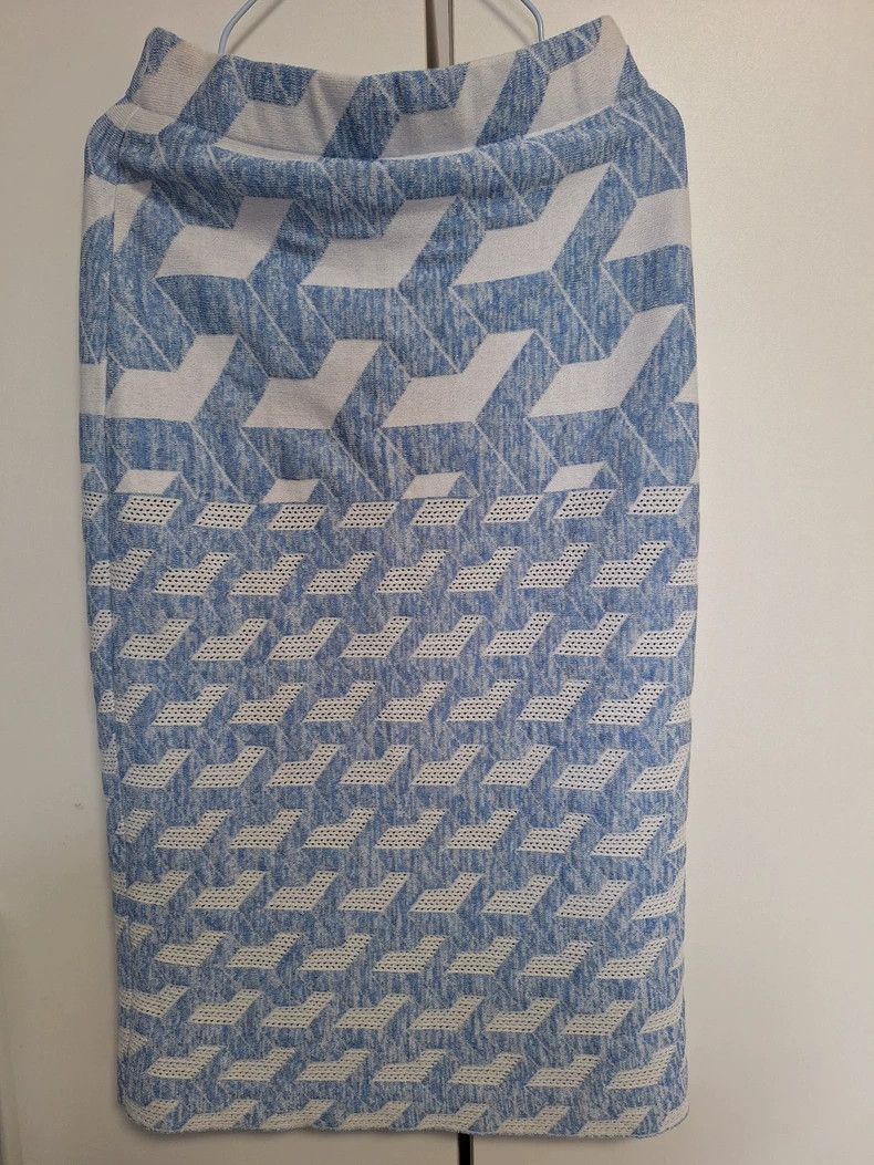 Vivienne Westwood Vivienne Westwood Blue geometric pattern dress Size 29" - 3 Thumbnail