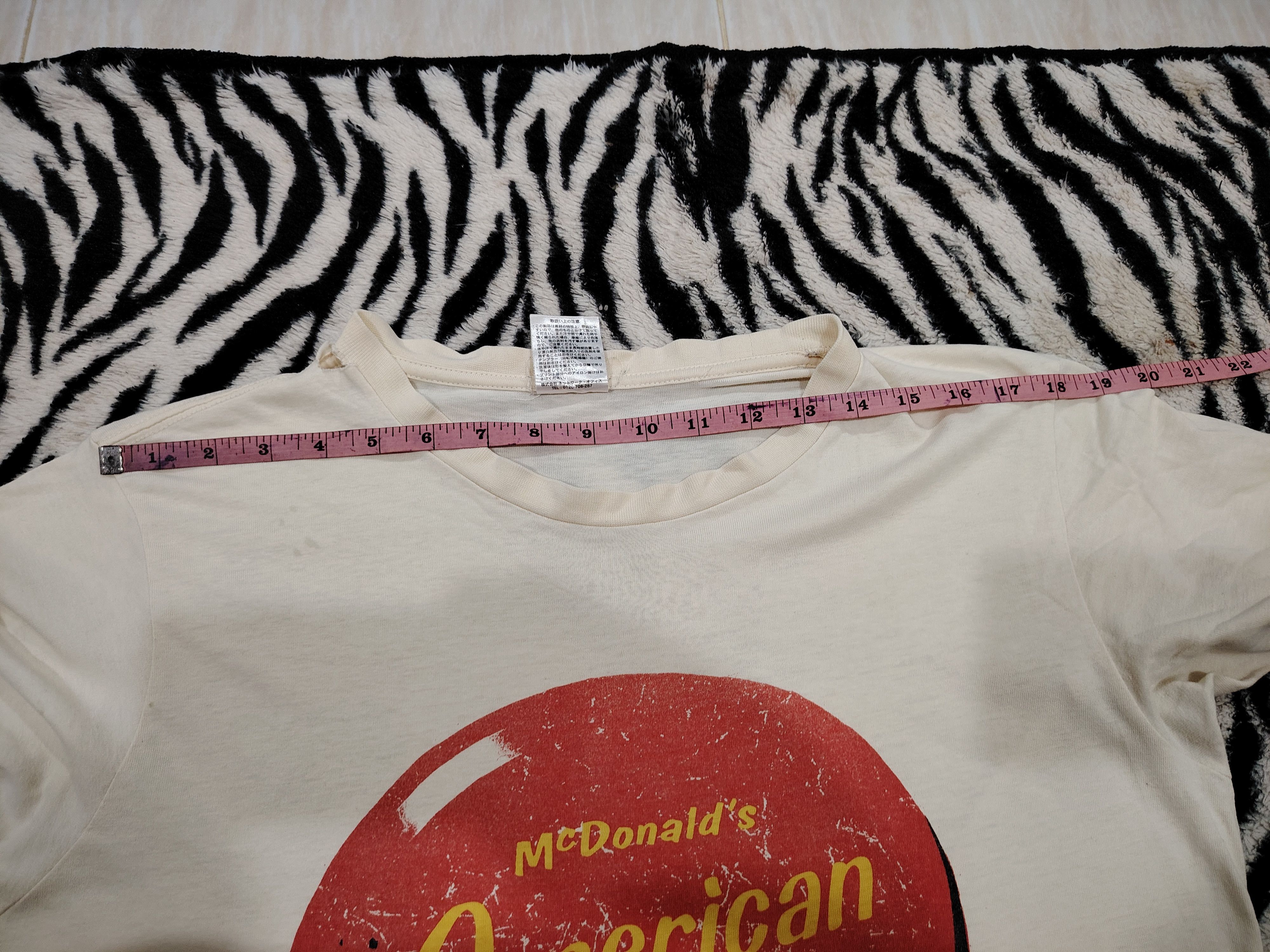 Other × Vintage Distressed McDonald's American vintage tee Size US L / EU 52-54 / 3 - 7 Thumbnail