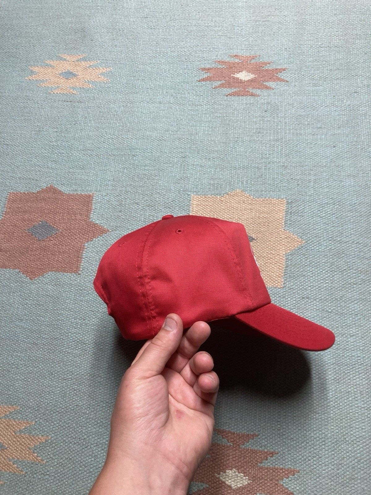 Vintage SnapBack hat Mackinac bridge antique tractor crossi Michigan Size ONE SIZE - 6 Thumbnail