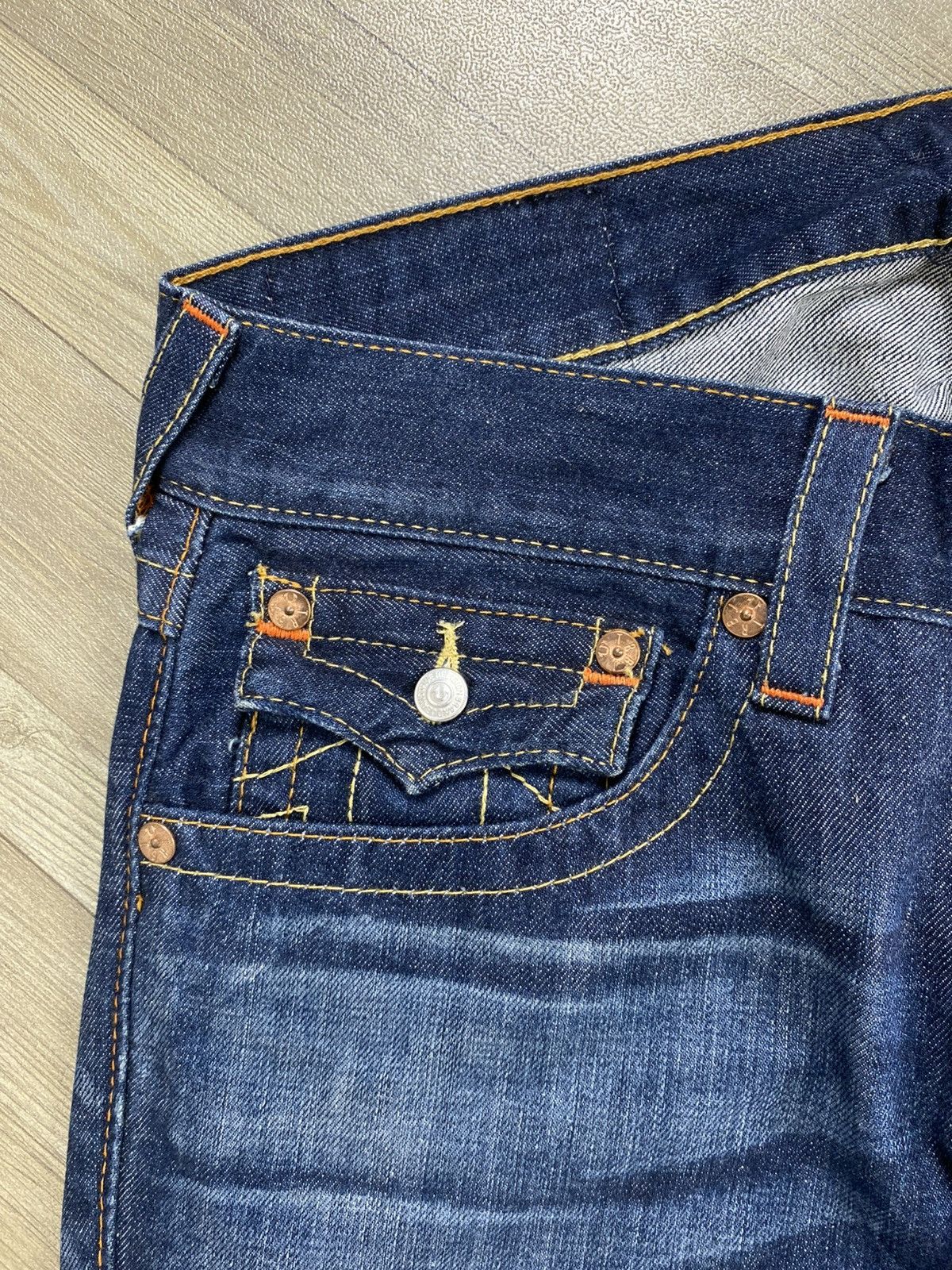 True Religion Vintage True Religion Billy Faded Lgb Style Flared Jeans Y2K Size US 30 / EU 46 - 7 Thumbnail