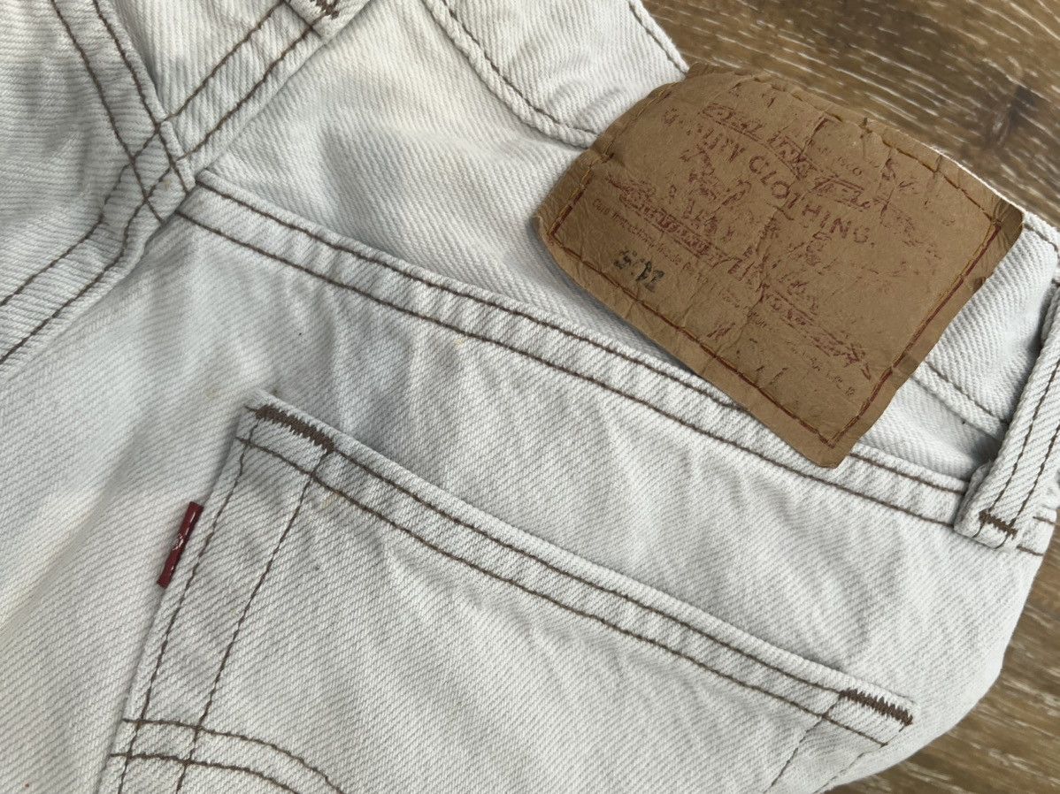 Levi's × Vintage Vintage Levis 501 gray jeans Size US 29 - 3 Thumbnail