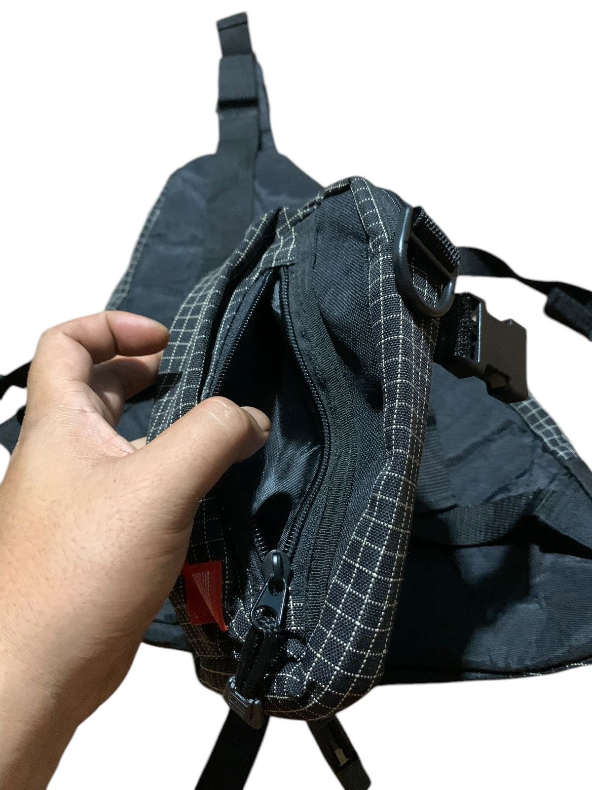 Japanese Brand 2 in 1 japanese crossbody bag + sling bag checkered Size ONE SIZE - 11 Thumbnail