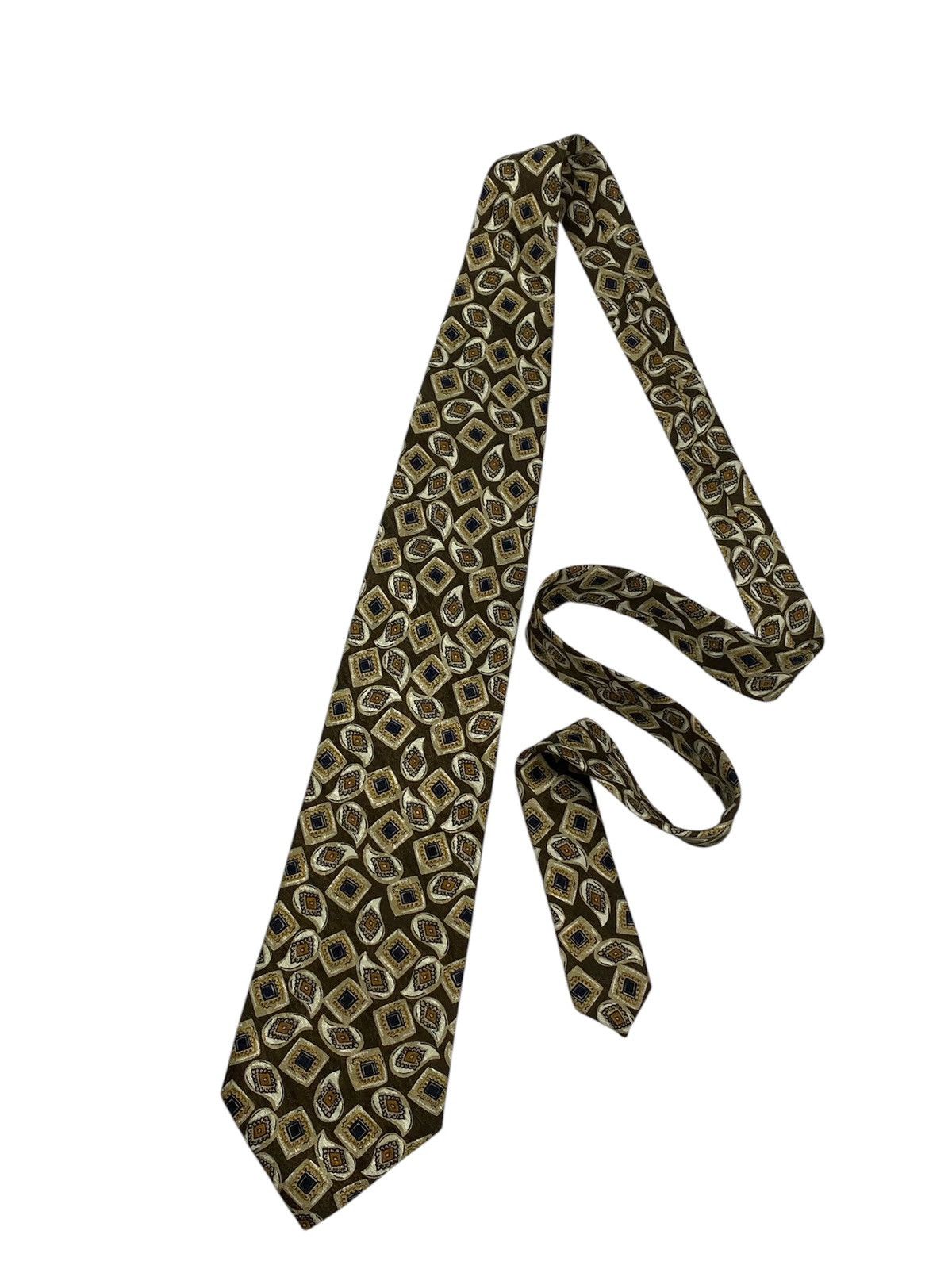Ermenegildo Zegna × Z Zegna ERMENEGILDO ZEGNA SILK NECKTIE PAISLEY TIE MADE IN ITALY Size ONE SIZE - 2 Thumbnail