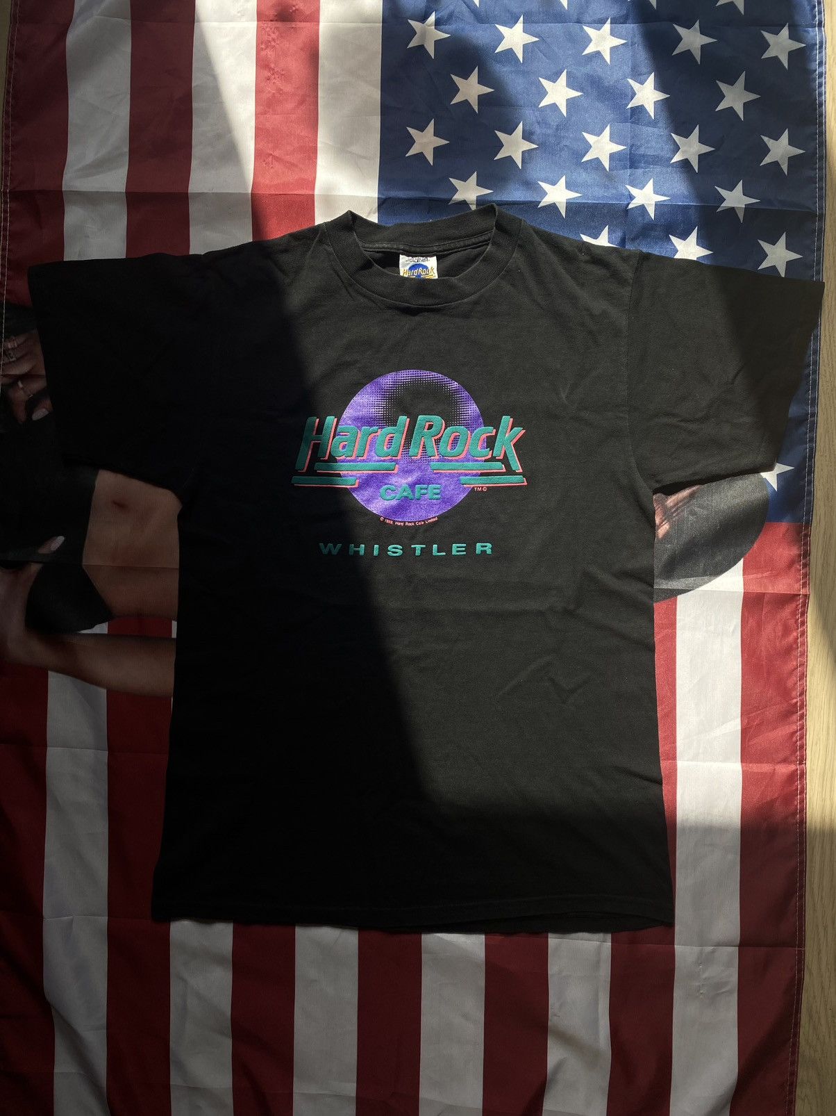 Hard Rock Cafe Hard Rock Cafe Vintage T-shirt Whistler 1989 Size US M / EU 48-50 / 2 - 1 Thumbnail