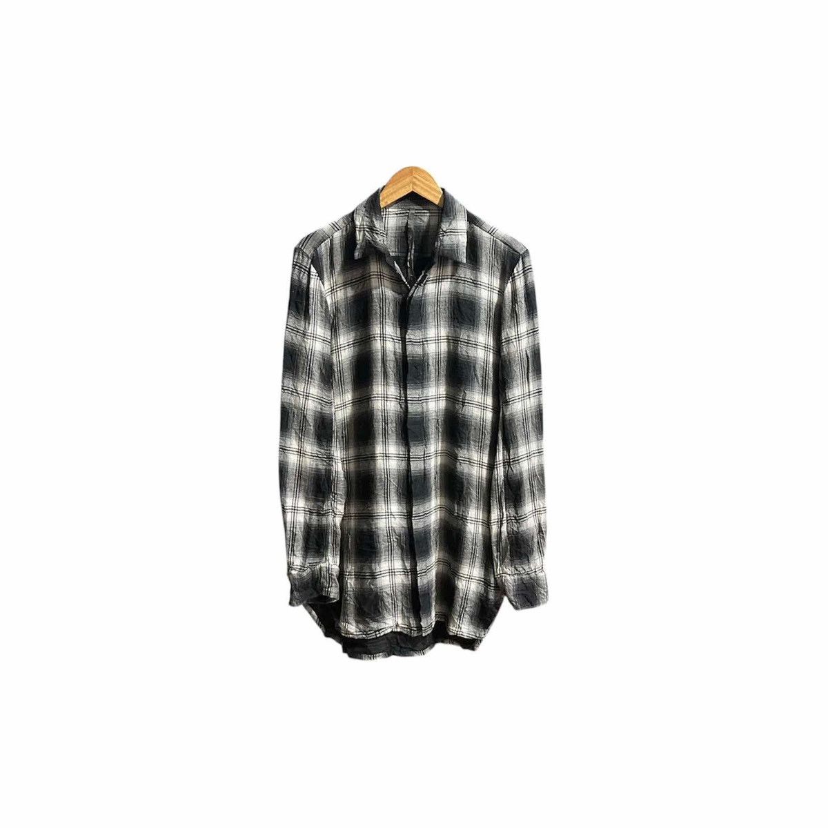 Attachment × Japanese Brand × Kazuyuki Kumagai Attachment 🔥Rare Archived Kazuyuki Kumagai Attachment Shirt Checked Size US L / EU 52-54 / 3 - 14 Thumbnail
