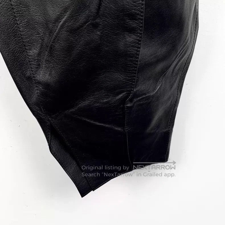 Loewe Loewe Black Casual Leather Long Pants Size 25" / US 0 / IT 36 - 4 Thumbnail