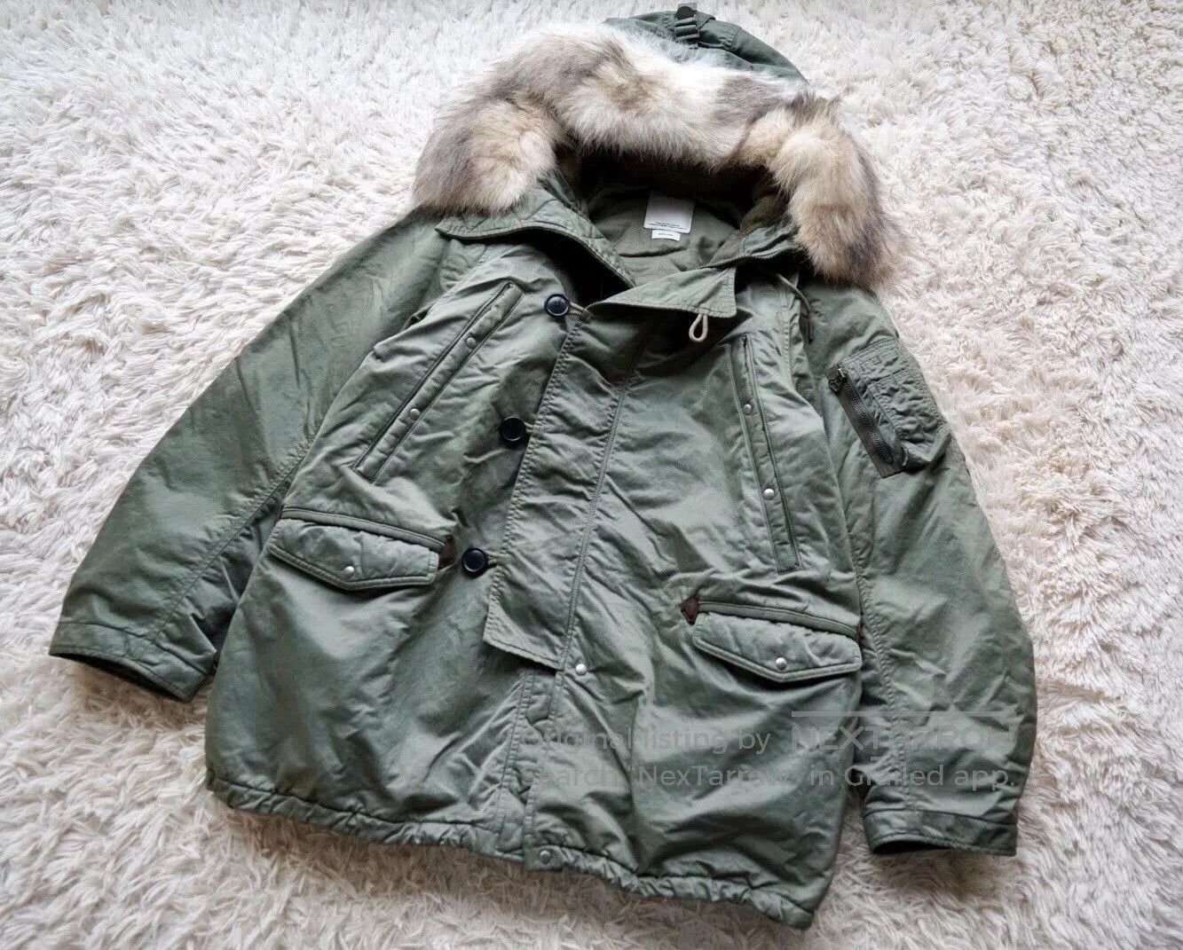 Visvim Multi Color Fur Hooded Parka - Size S. Size US S / EU 44-46 / 1 - 1 Thumbnail