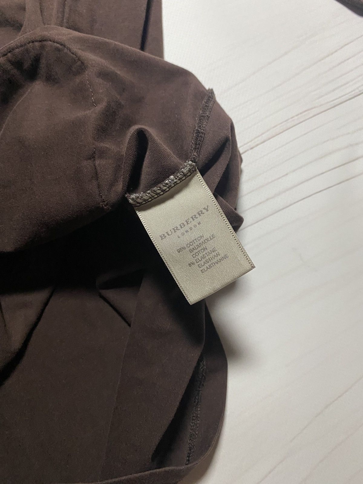 Burberry × Vintage Vintage Burberry Brit Nova check plaid cuff 3/4 shirt brown Size S / US 4 / IT 40 - 4 Thumbnail