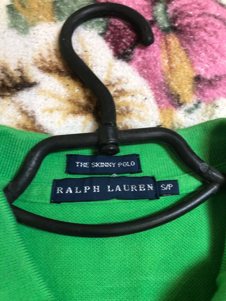 Polo Ralph Lauren Ralph Lauren Green Logo Embroidered Cotton Skinny Polo Size S / US 4 / IT 40 - 3 Thumbnail