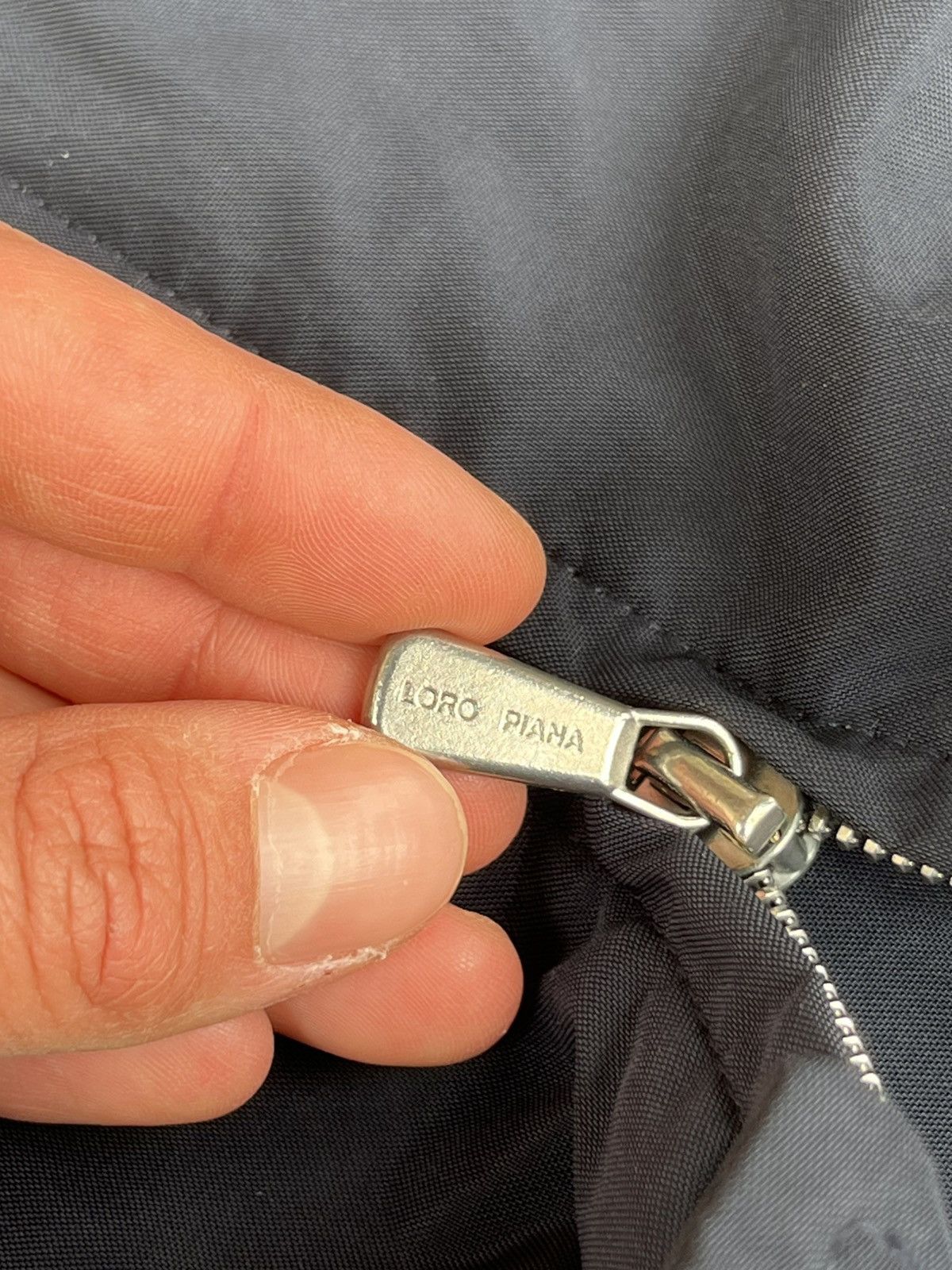 Loro Piana Loro Piana Vintage Logo Nylon Jacket Bomber Size XL / US 12-14 / IT 48-50 - 5 Thumbnail