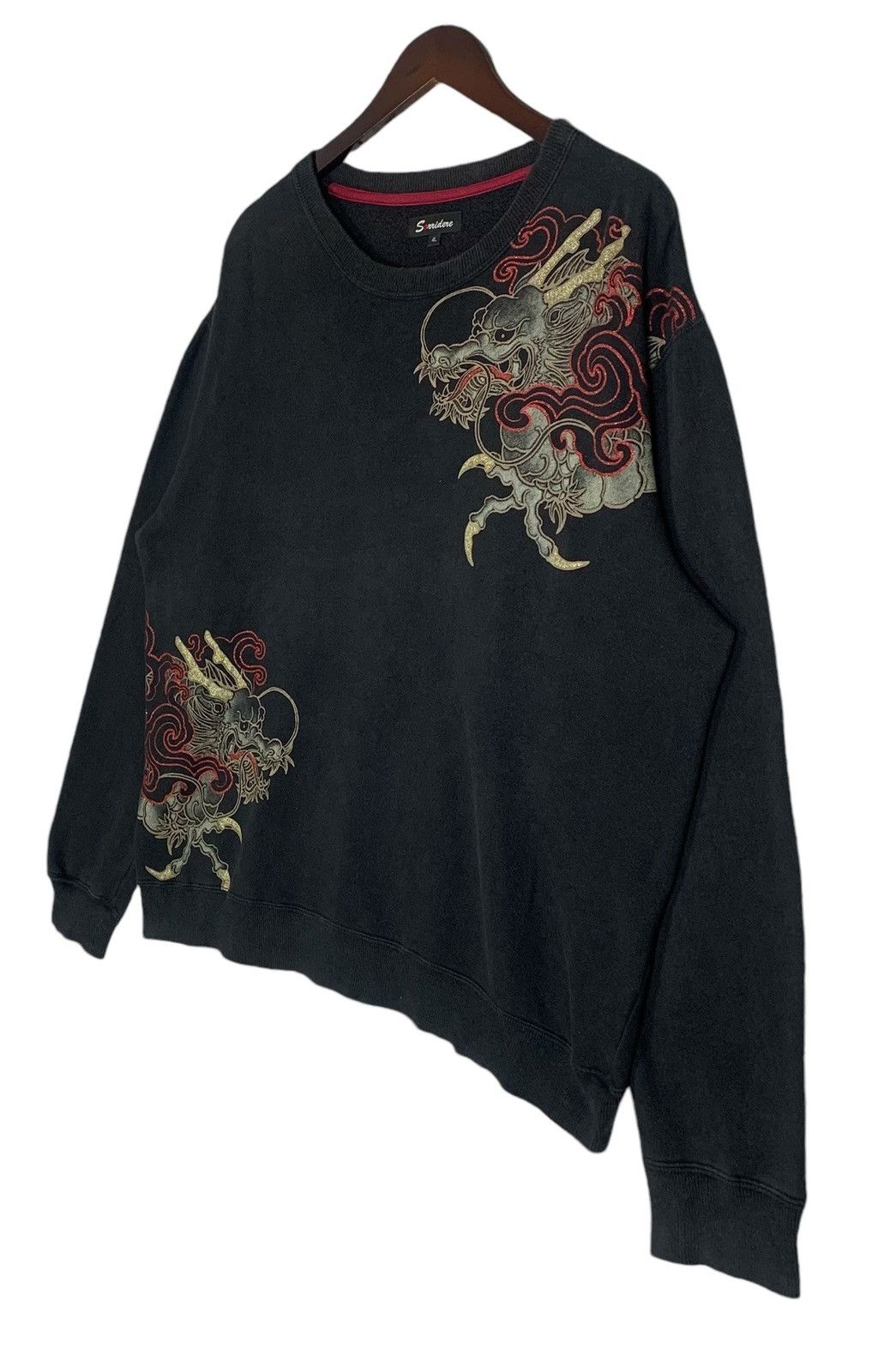 Japanese Brand Sorredere Japanese Brand Ryu Dragons Streetwear Sweatshirt Size US L / EU 52-54 / 3 - 6 Thumbnail