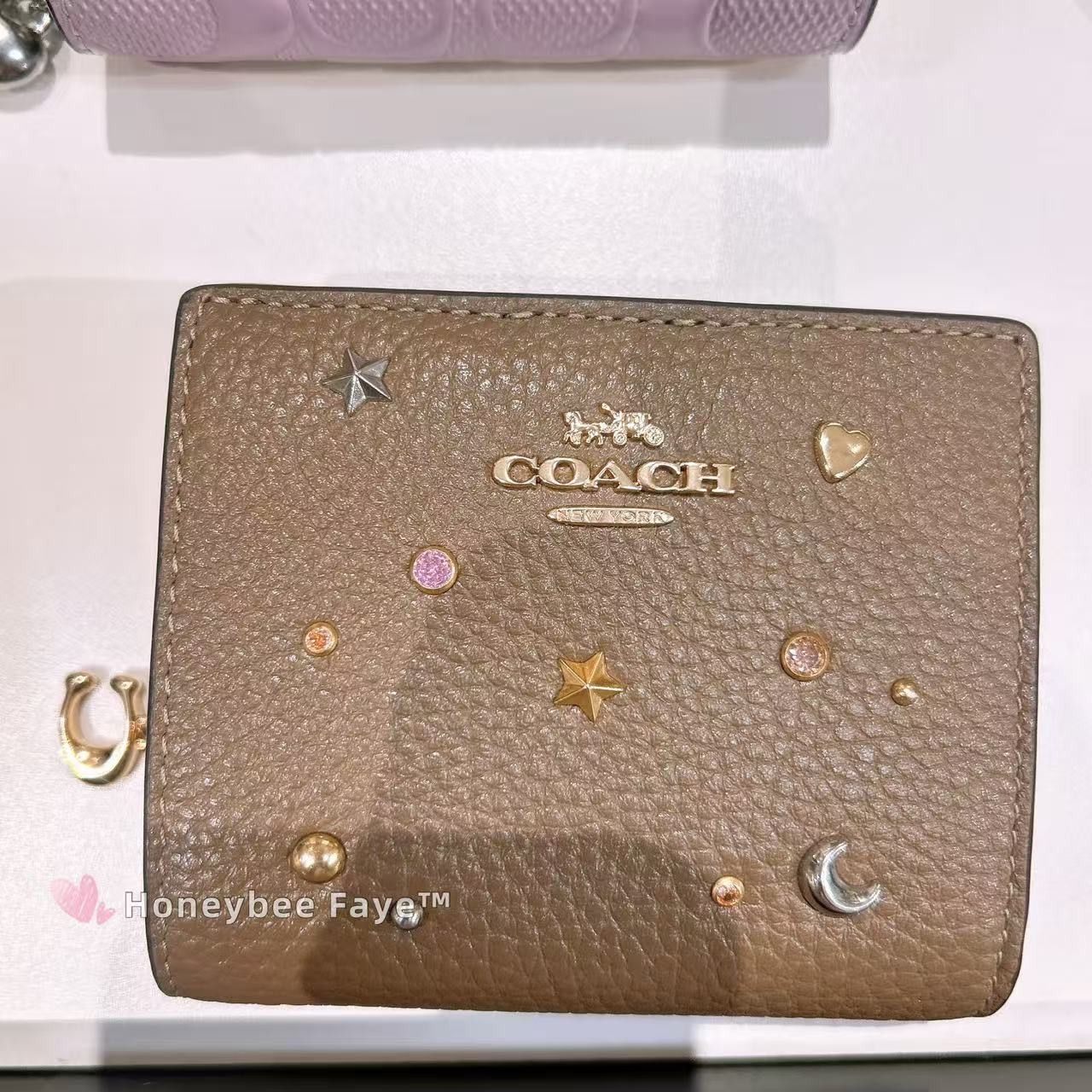 Coach Snap Wallet With Rivets CDM38 Size ONE SIZE - 3 Thumbnail