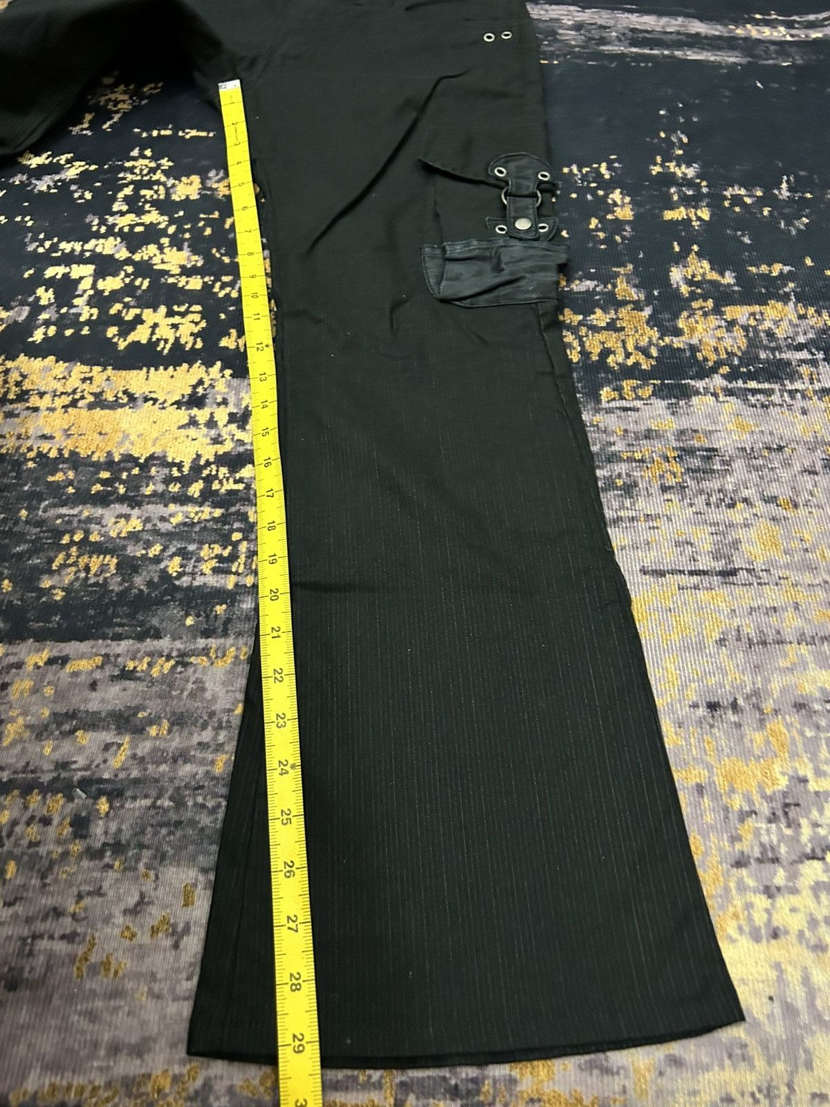 Beauty Beast Edge Rupert Difference Cargo Herringbone Flare Pants Size US 31 - 24 Thumbnail