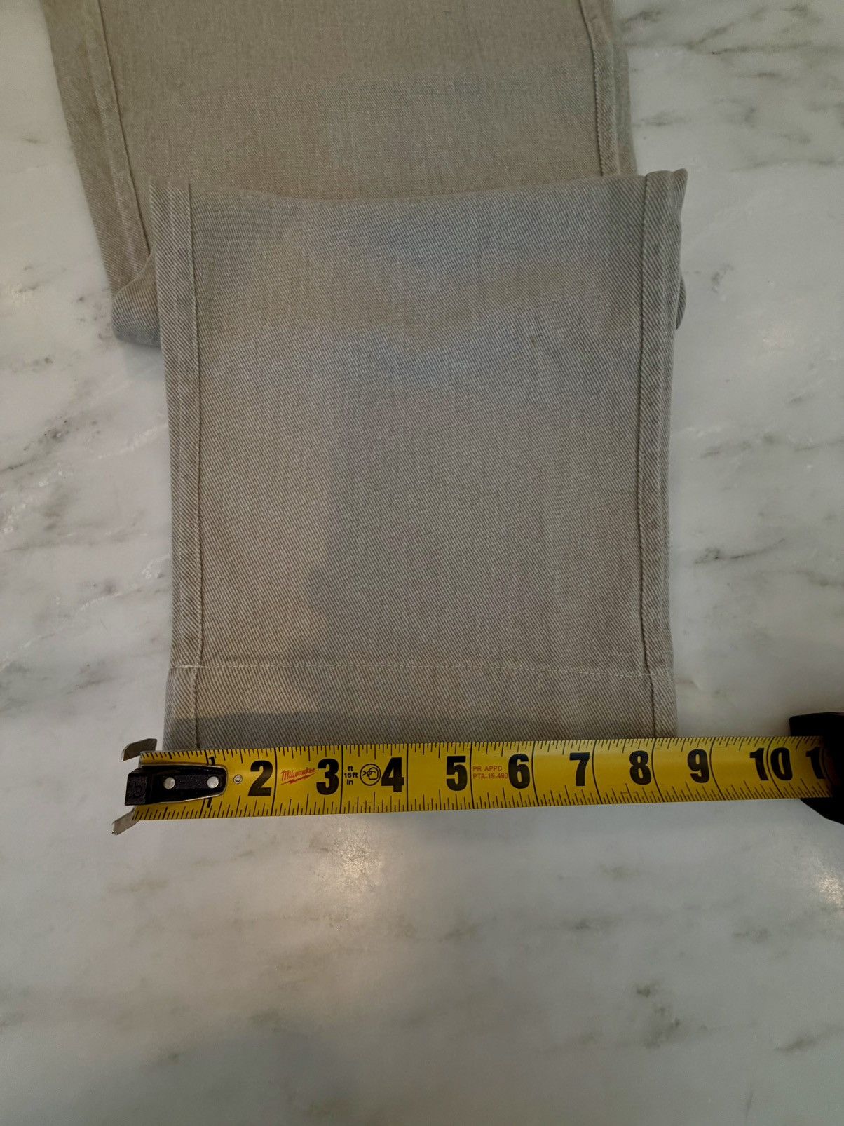 18 East Rossi Chino Ecru Size M in Beige, Men's (Size 32) — image 6 of 6