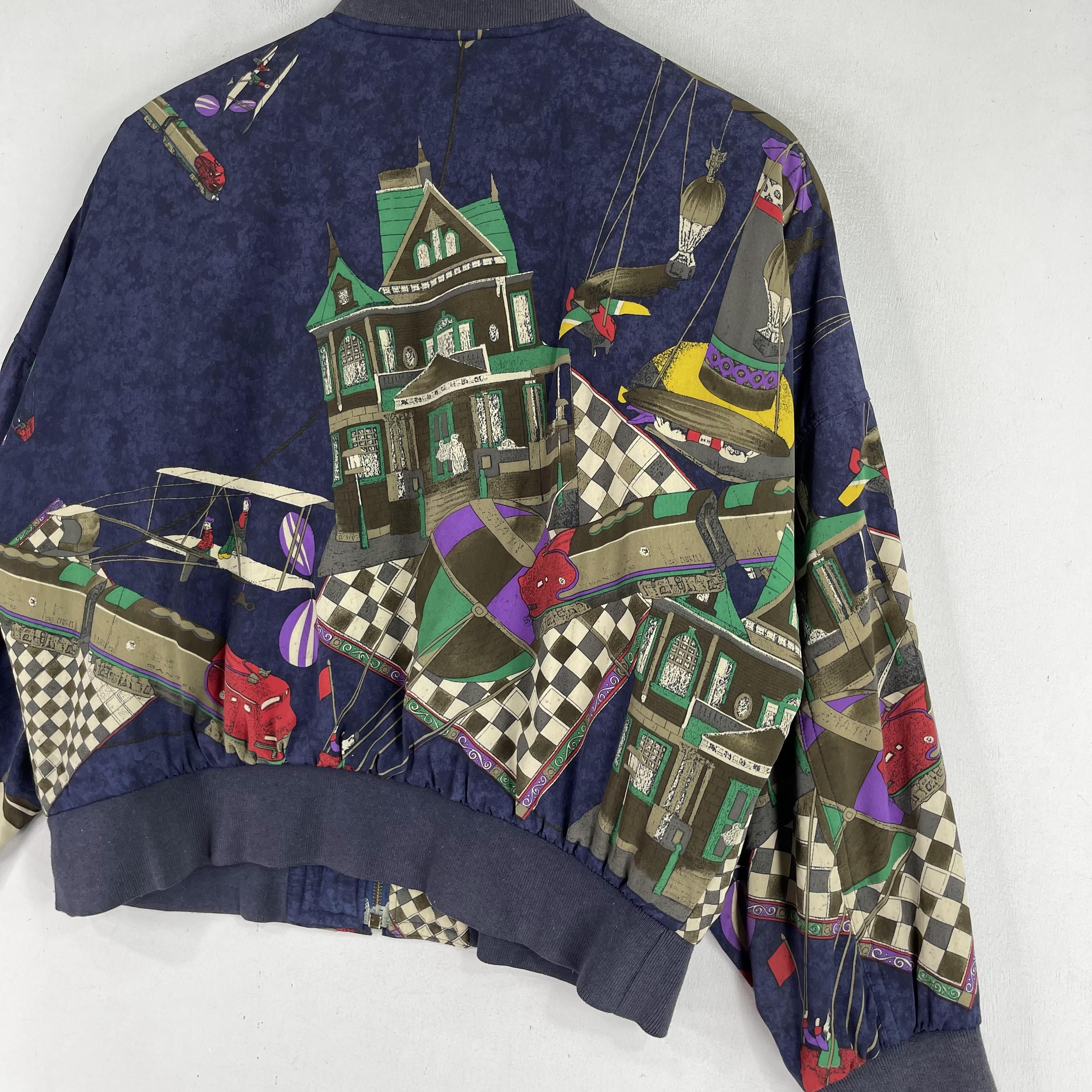 Japanese Brand × Vintage Vintage 90's Pop Art Artist Retro Style Baroque Jacket Size M / US 6-8 / IT 42-44 - 7 Thumbnail