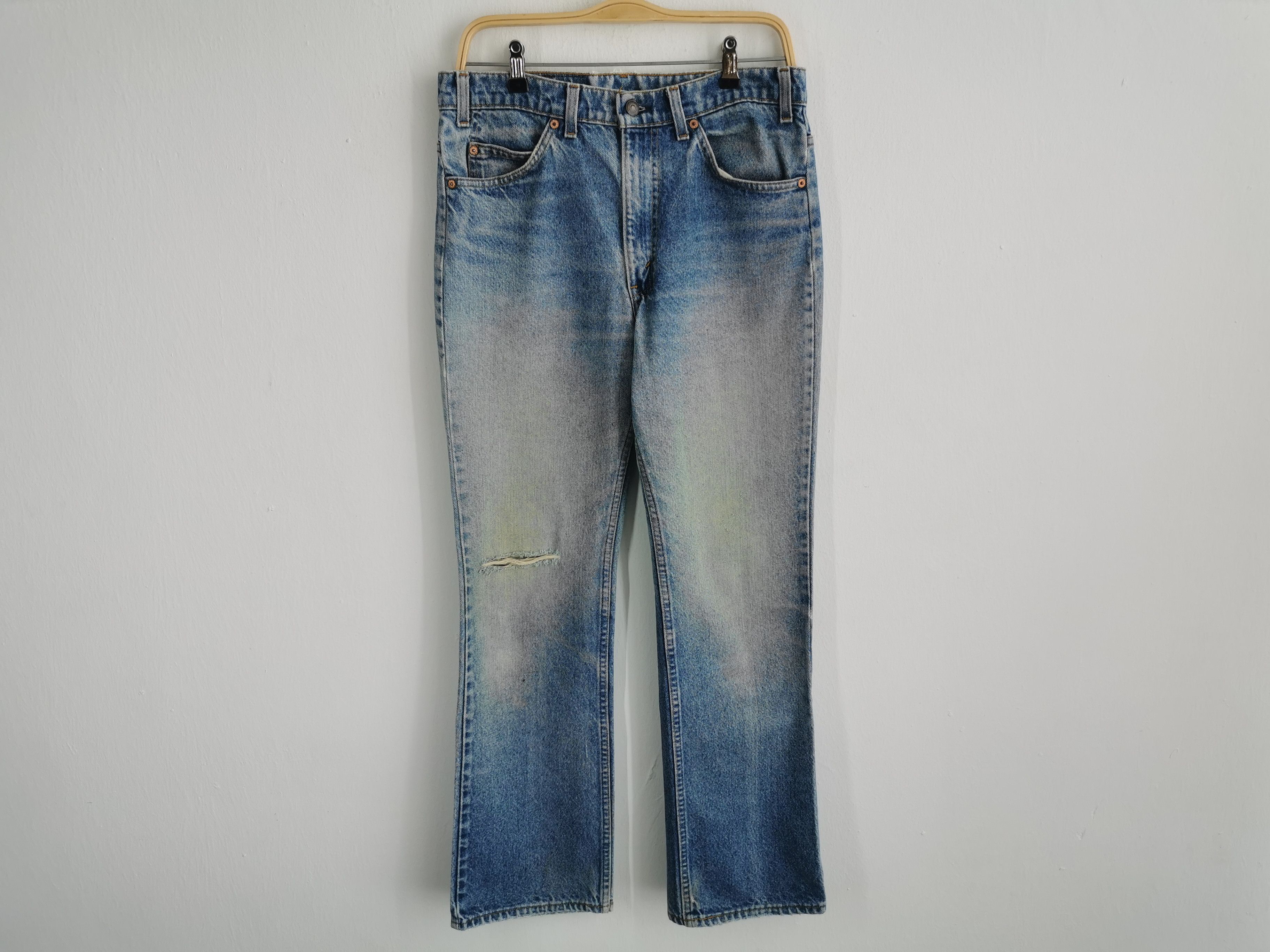 Levi's Vintage 90's Levis Lot 630 Orange Tab Denim Made In USA Size US 32 / EU 48 - 2 Thumbnail