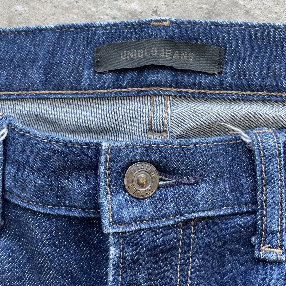 Japanese Brand W32💥 Vintage Japan Skinny Distressed Jeans Selvedge Pants Size US 32 / EU 48 - 6 Thumbnail