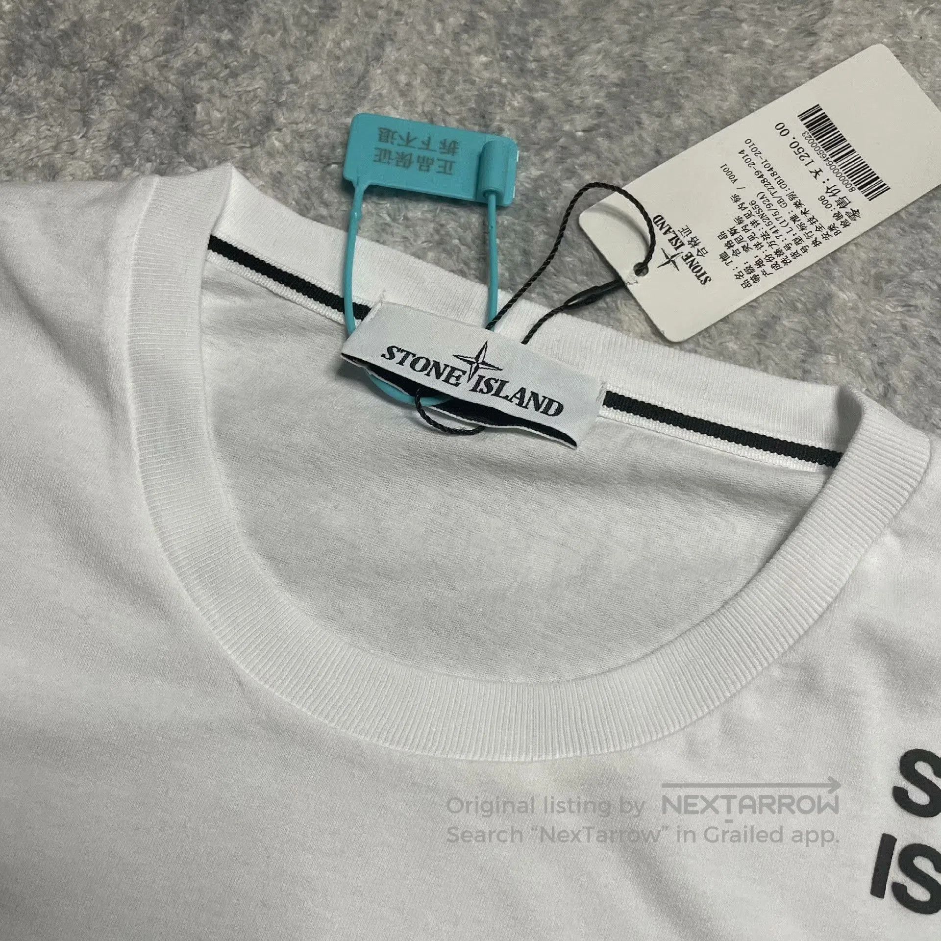 Stone Island Stone Island Logo Print Men's Crewneck T. Size US L / EU 52-54 / 3 - 3 Thumbnail