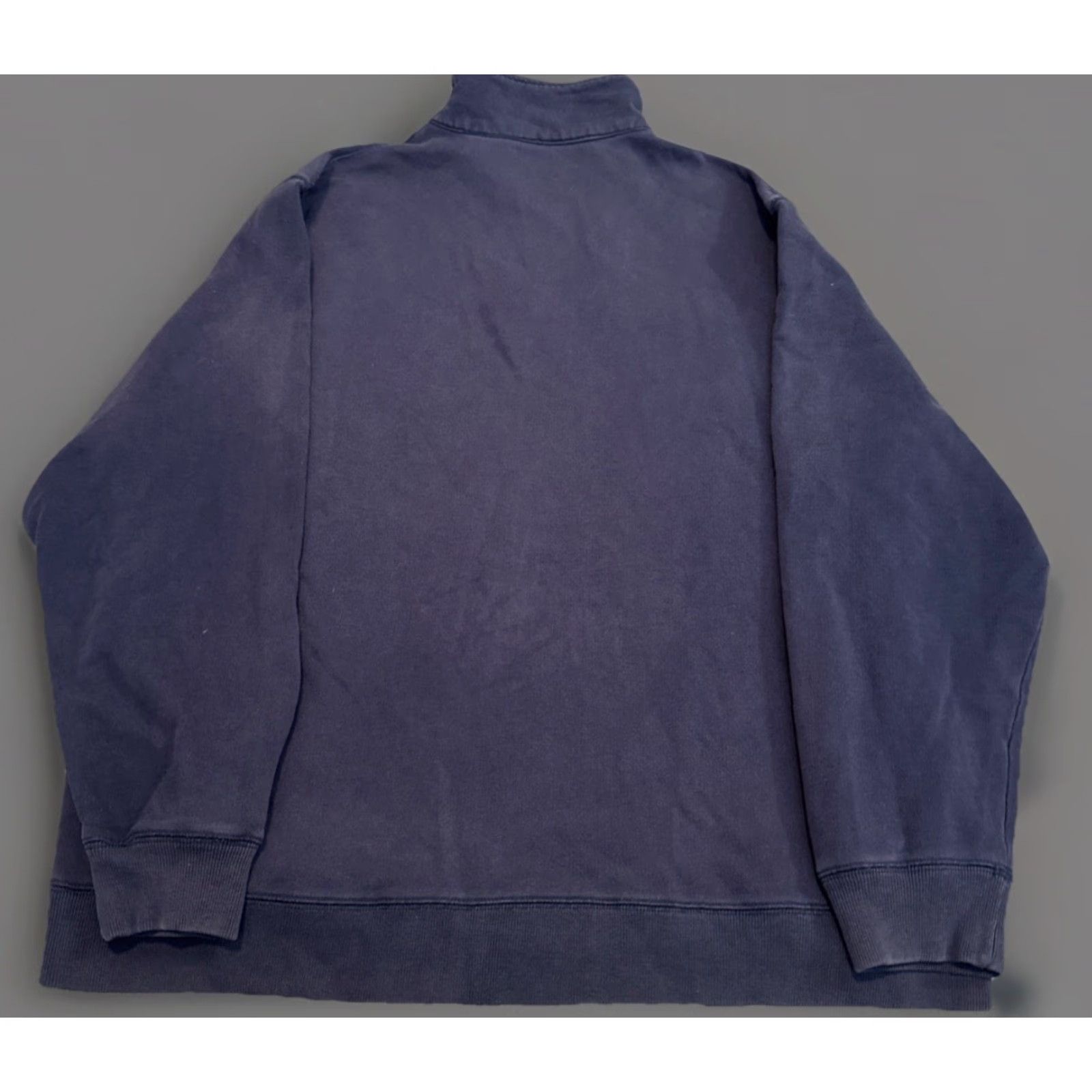Polo Ralph Lauren Vintage Ralph Lauren Polo Jeans Blue Quarter Zip Sweatshirt Large 90s Mens Size US L / EU 52-54 / 3 - 2 Thumbnail